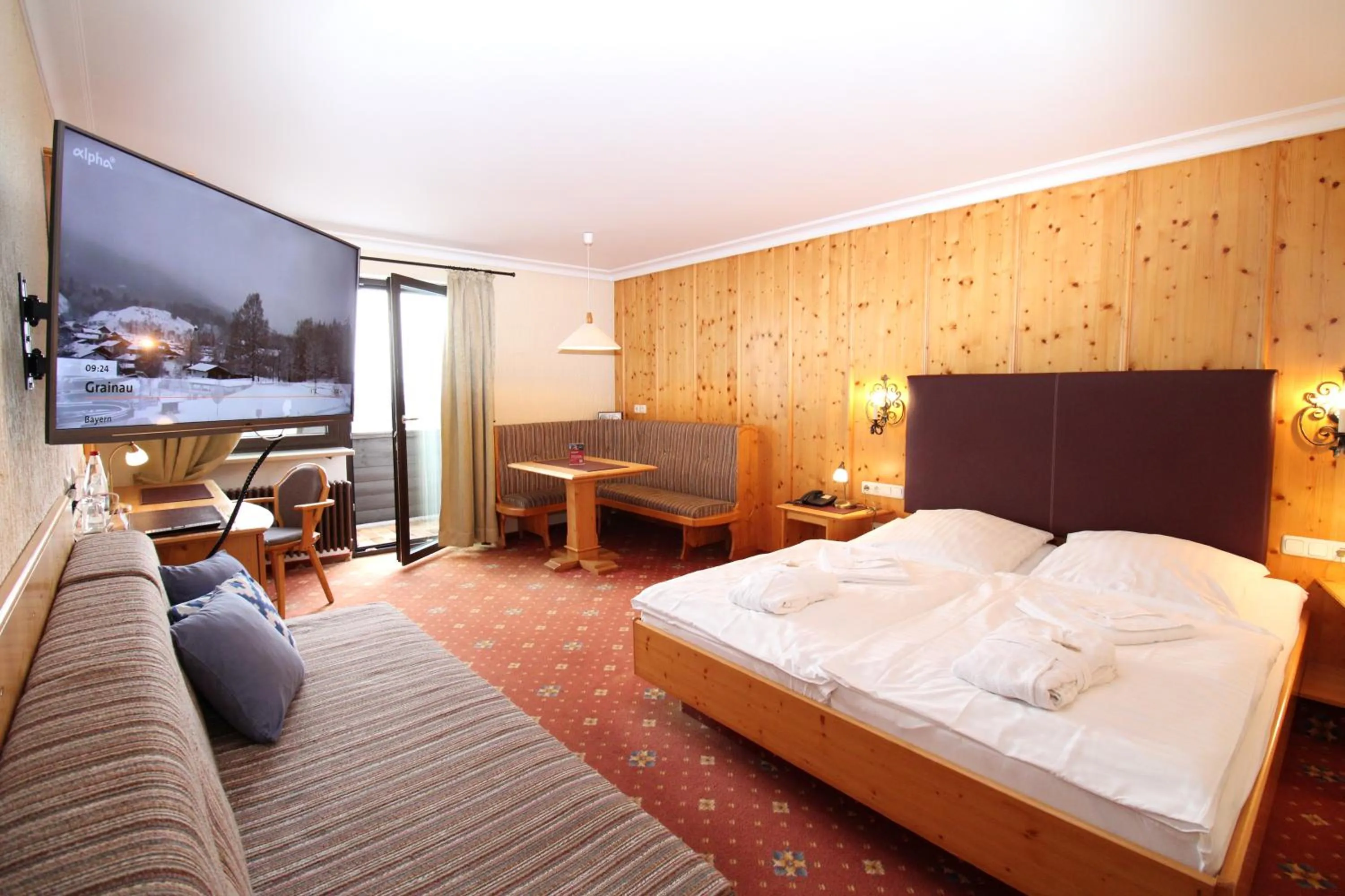 Bedroom, Bed in Hotel & Residence Hochriegel