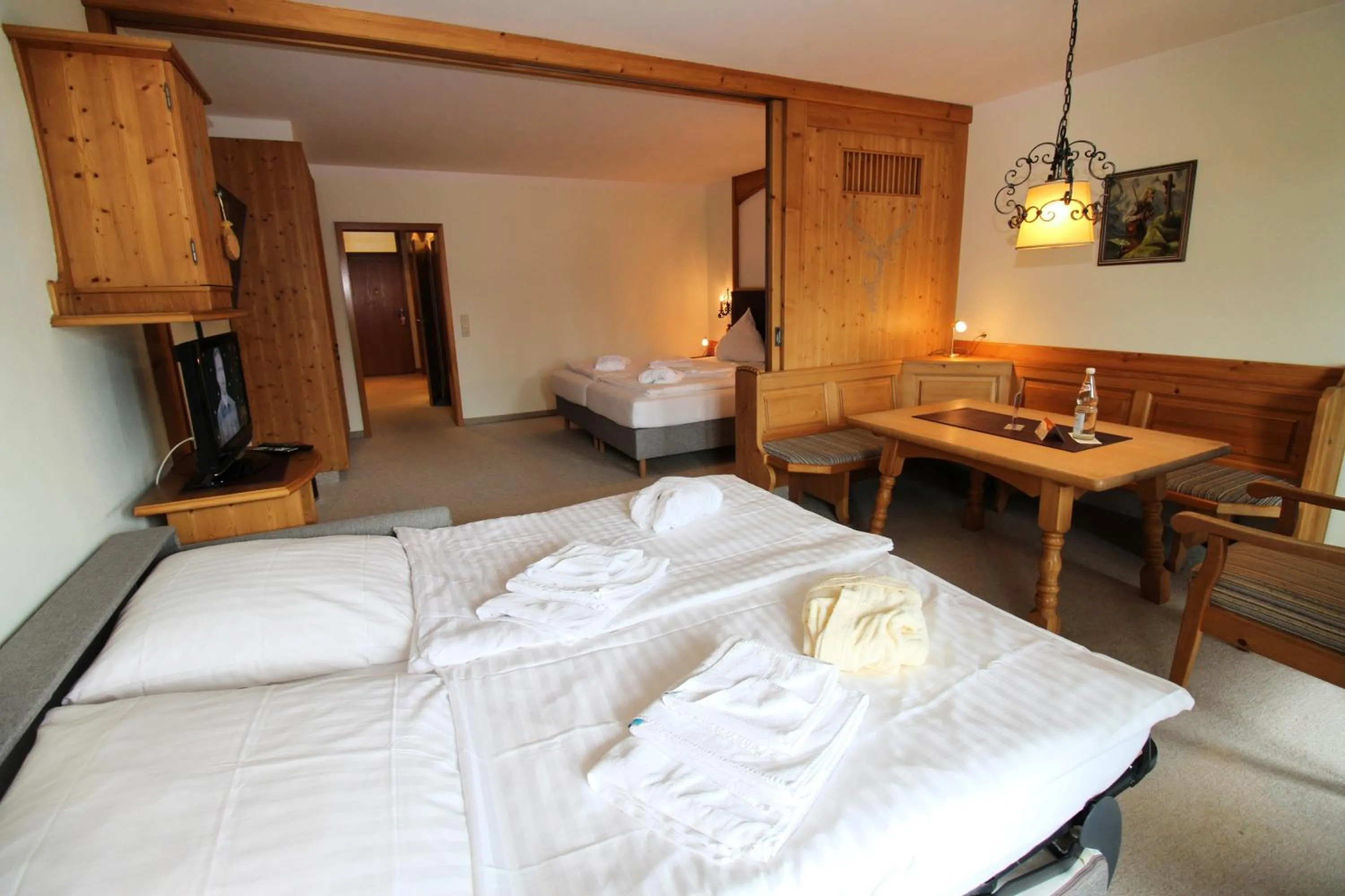 Bedroom, Bed in Hotel & Residence Hochriegel