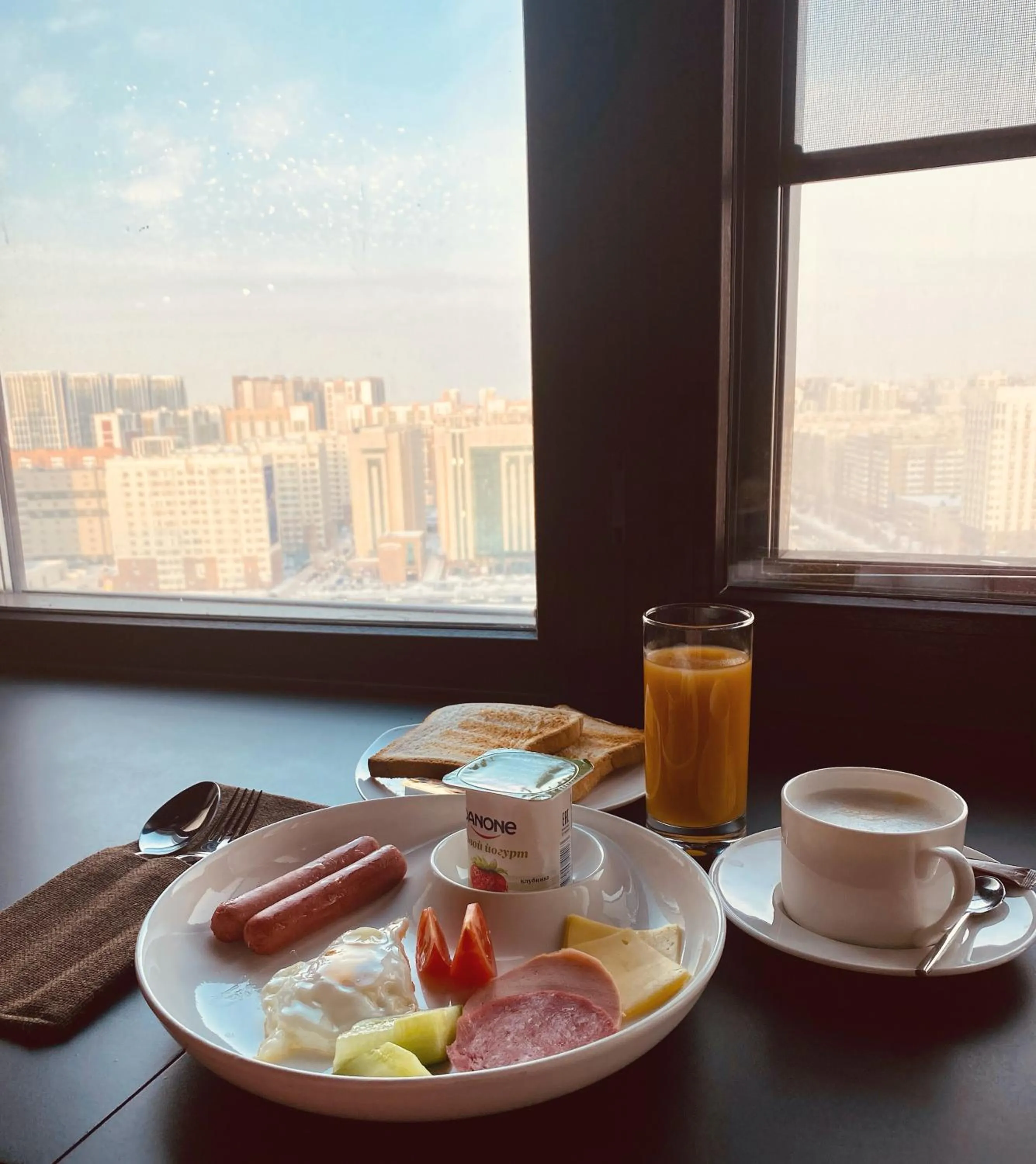 Breakfast in Altyn Eco Park