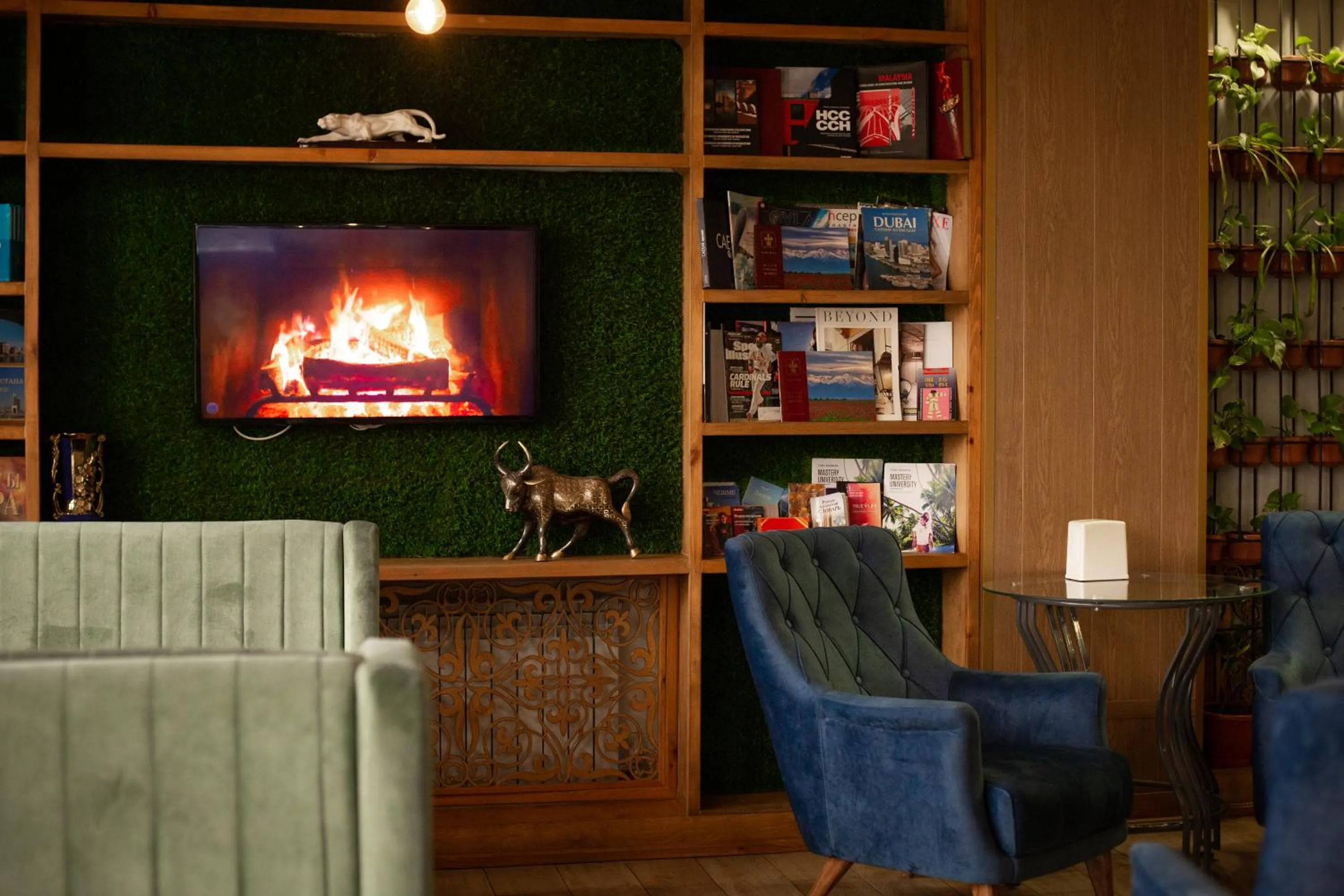 Communal lounge/ TV room in Altyn Eco Park