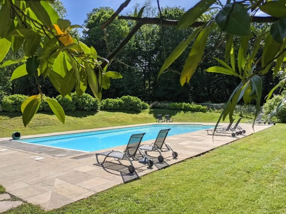 Swimming pool in Château d'Urtubie