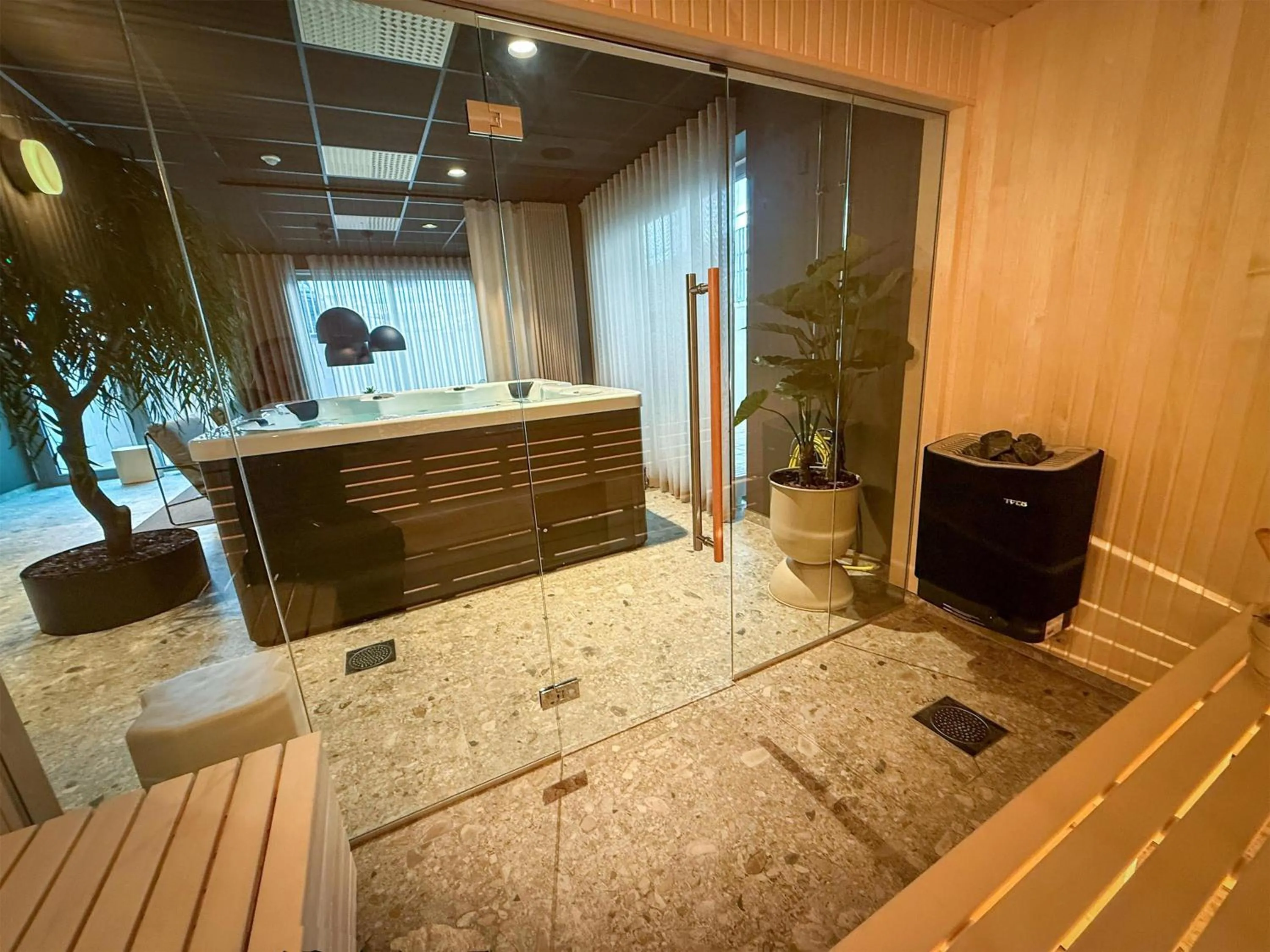 Sauna in Best Western Hotel Vidöstern