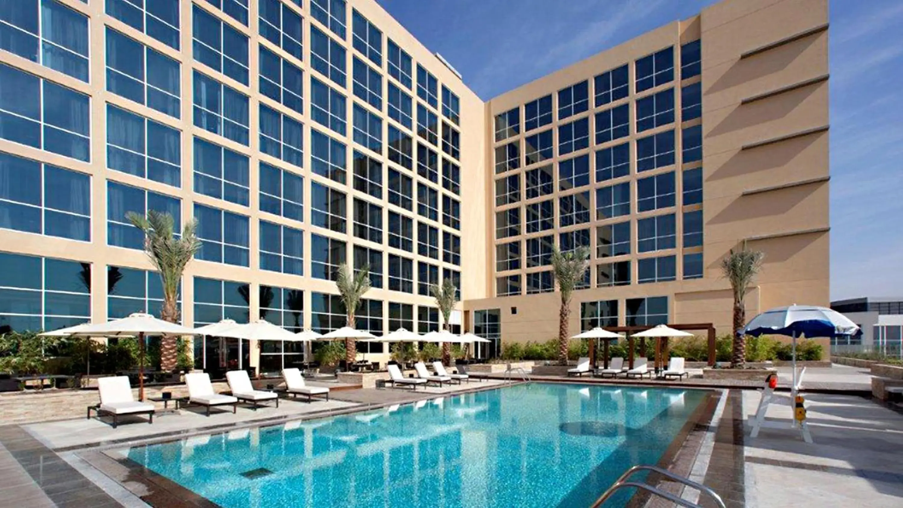 Swimming pool in Yas Plaza Circuit by IHG Swimming pool in Yas Plaza Circuit by IHG