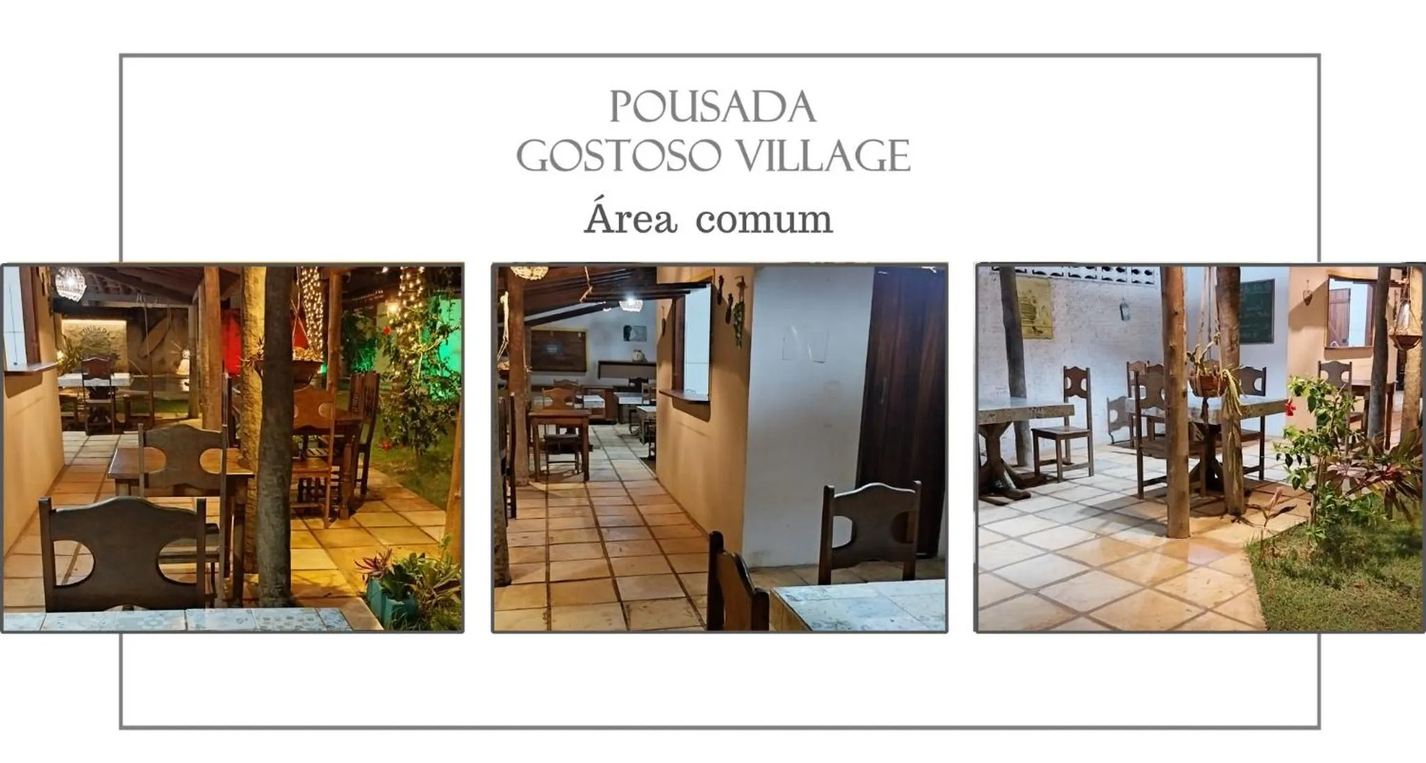 Patio in Pousada Gostoso Village