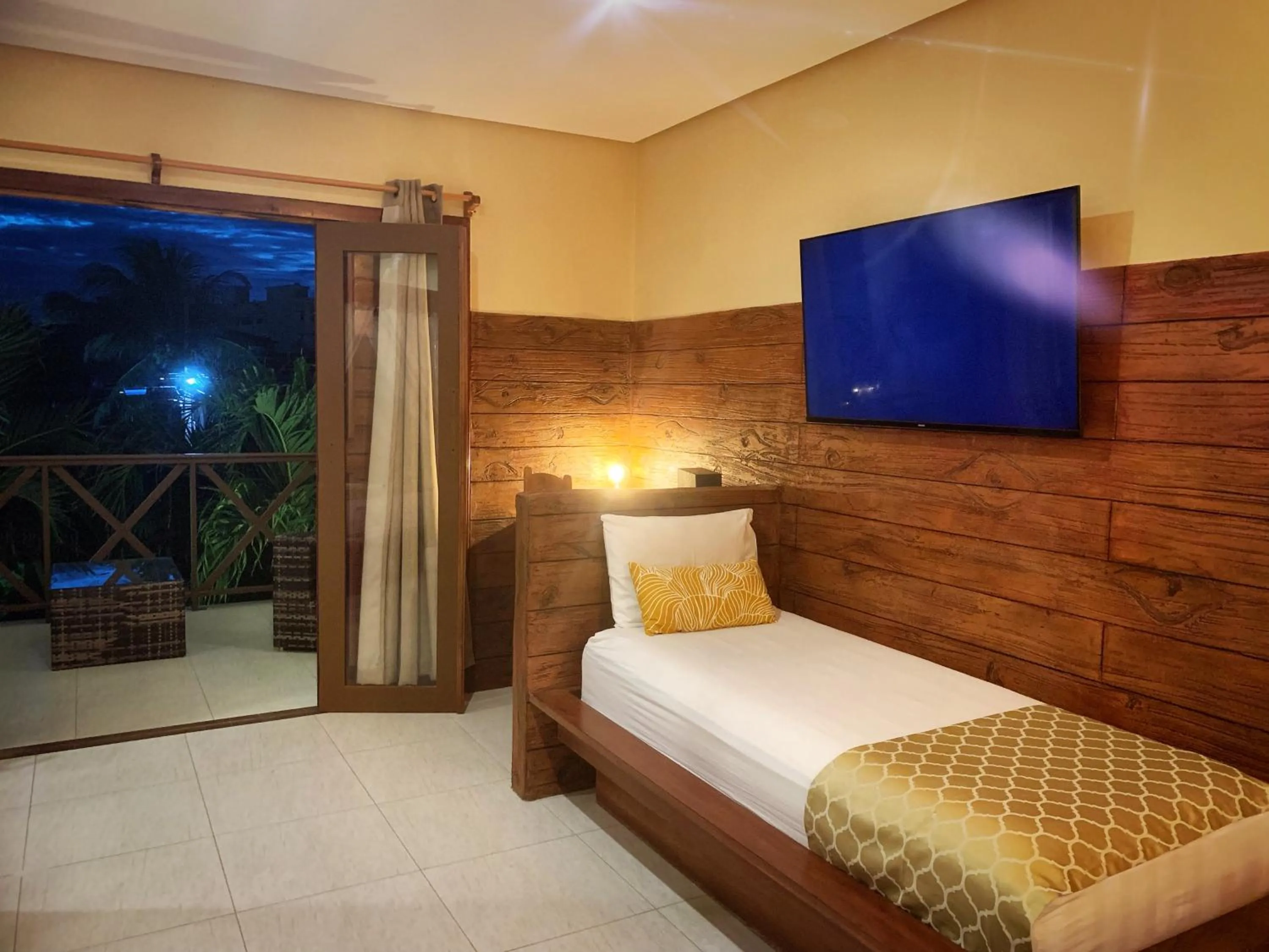 Bed in Pousada Oasis Paracuru