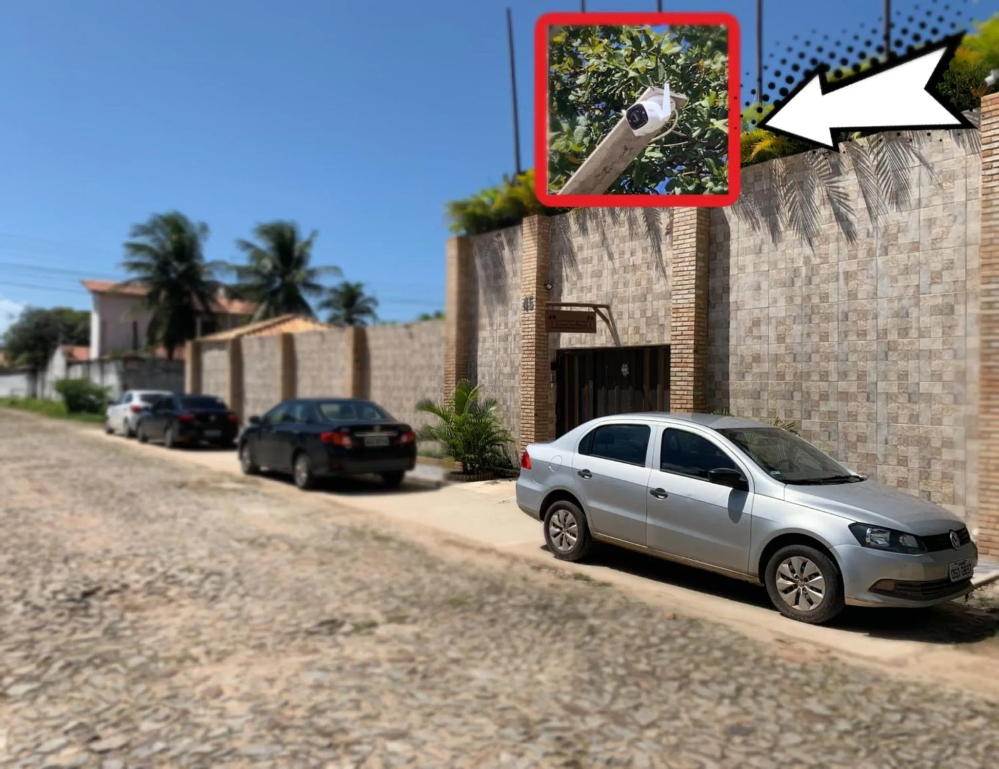 Facade/entrance in Pousada Oasis Paracuru