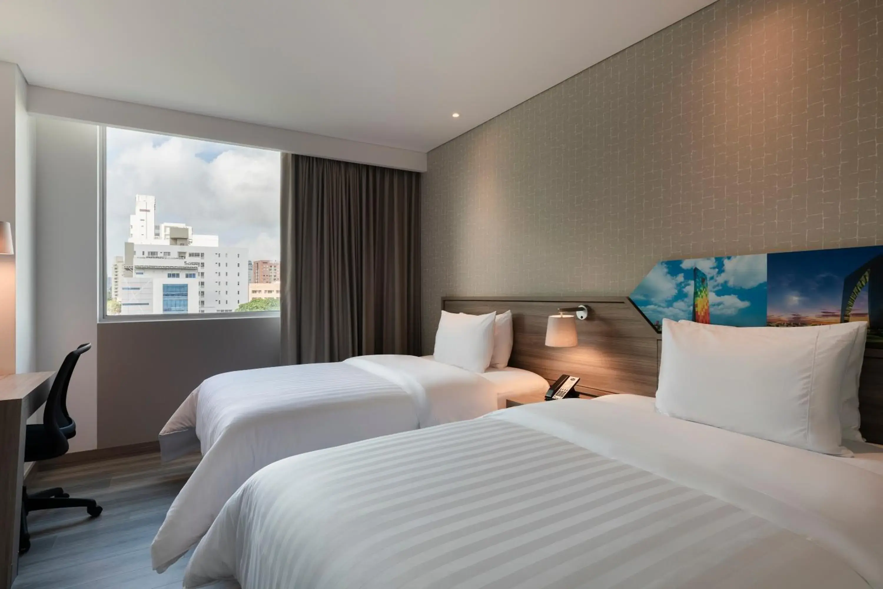 Bed in Hampton by Hilton Barranquilla Bed in Hampton by Hilton Barranquilla