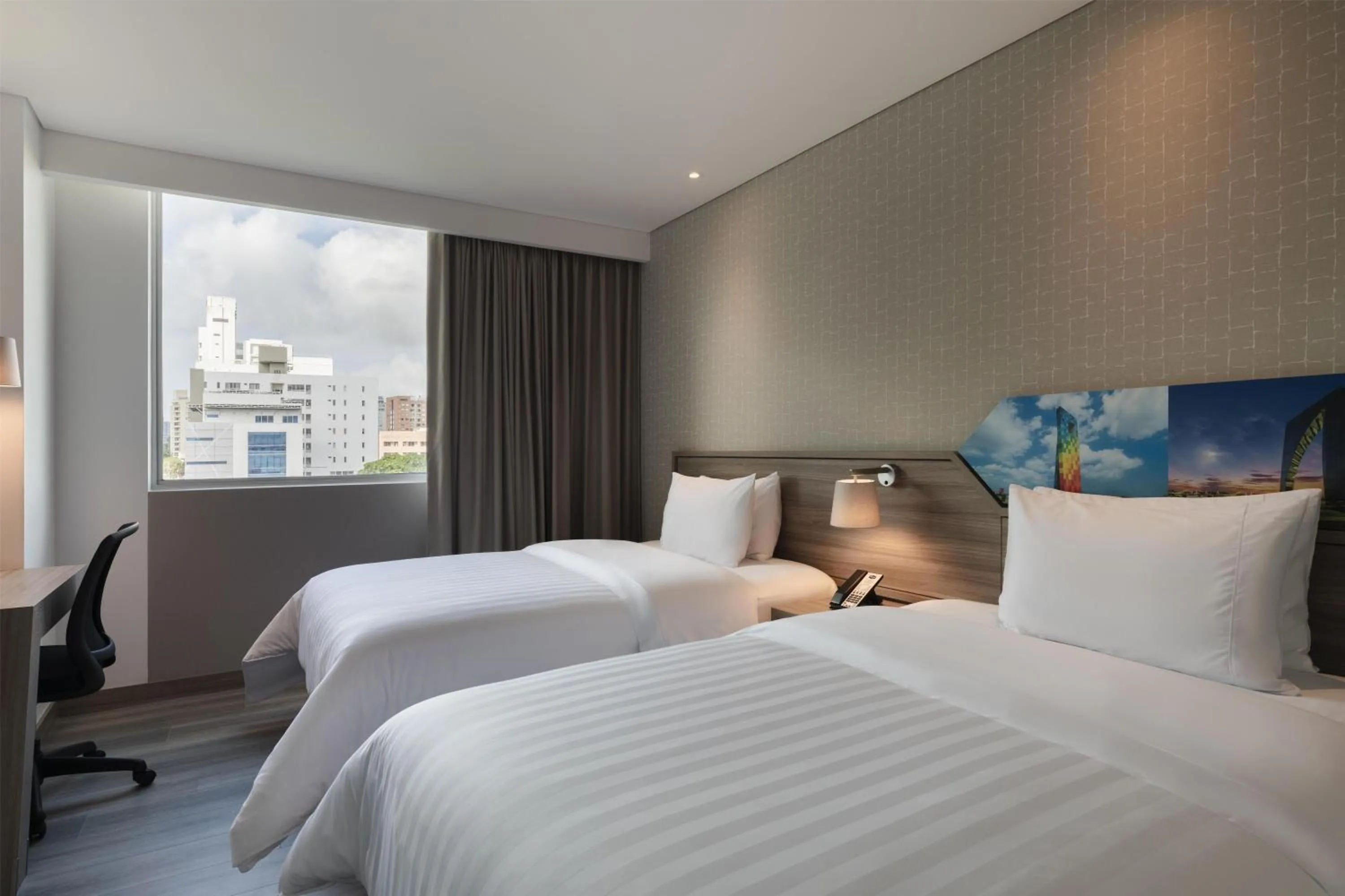 Bed in Hampton by Hilton Barranquilla