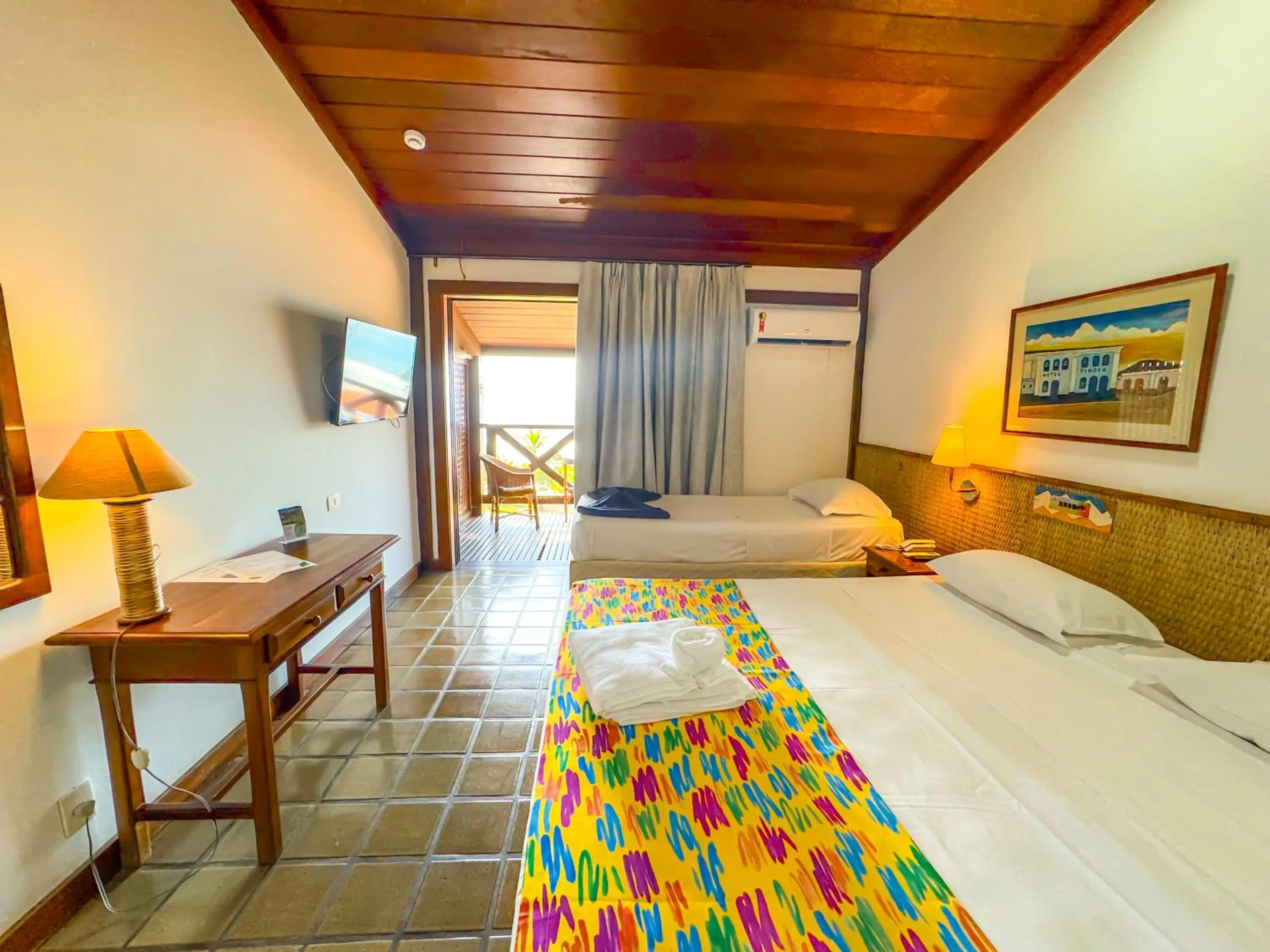 Bedroom, Bed in Hotel Nacional Inn Ubatuba - Praia das Toninhas