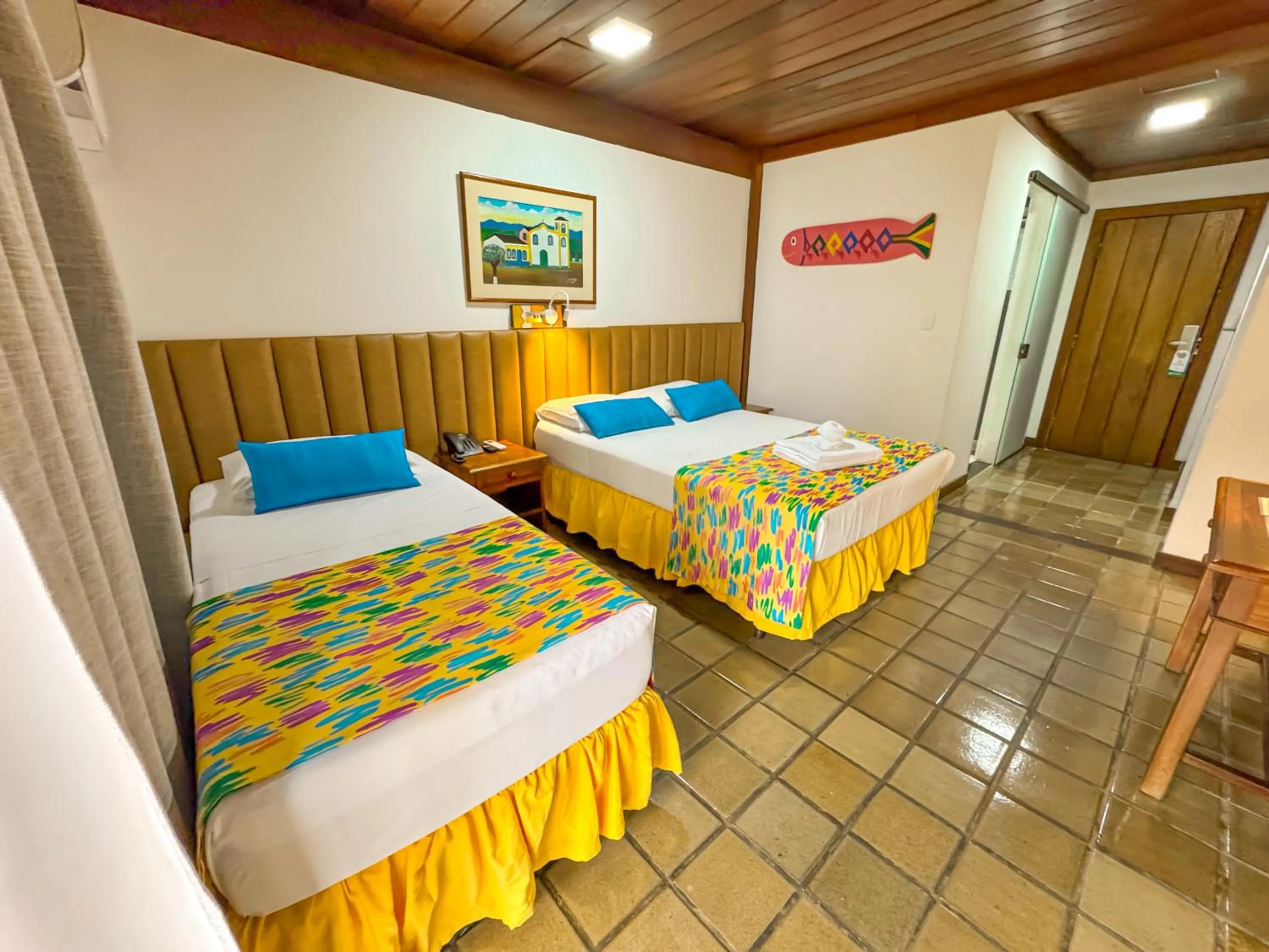 Bedroom, Bed in Hotel Nacional Inn Ubatuba - Praia das Toninhas