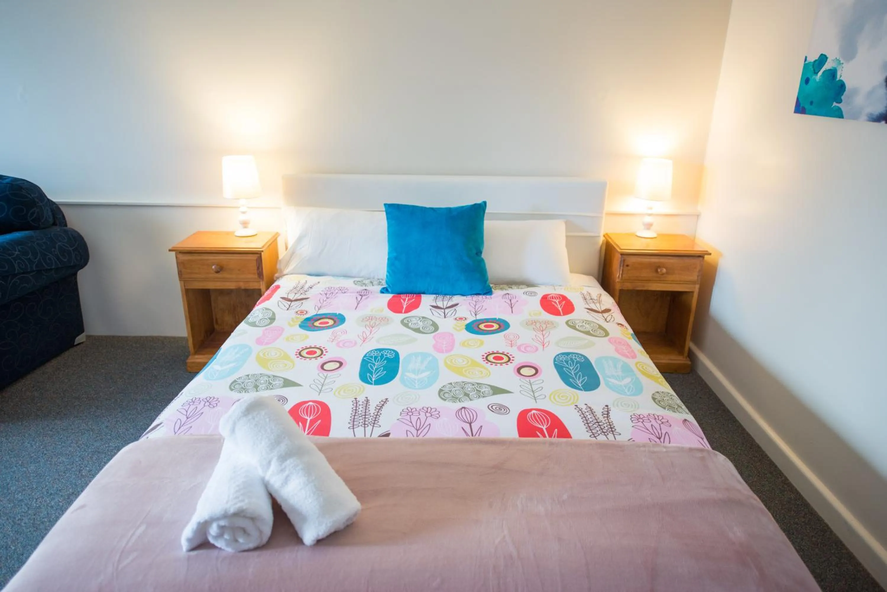 Bed in Gariwerd Motel