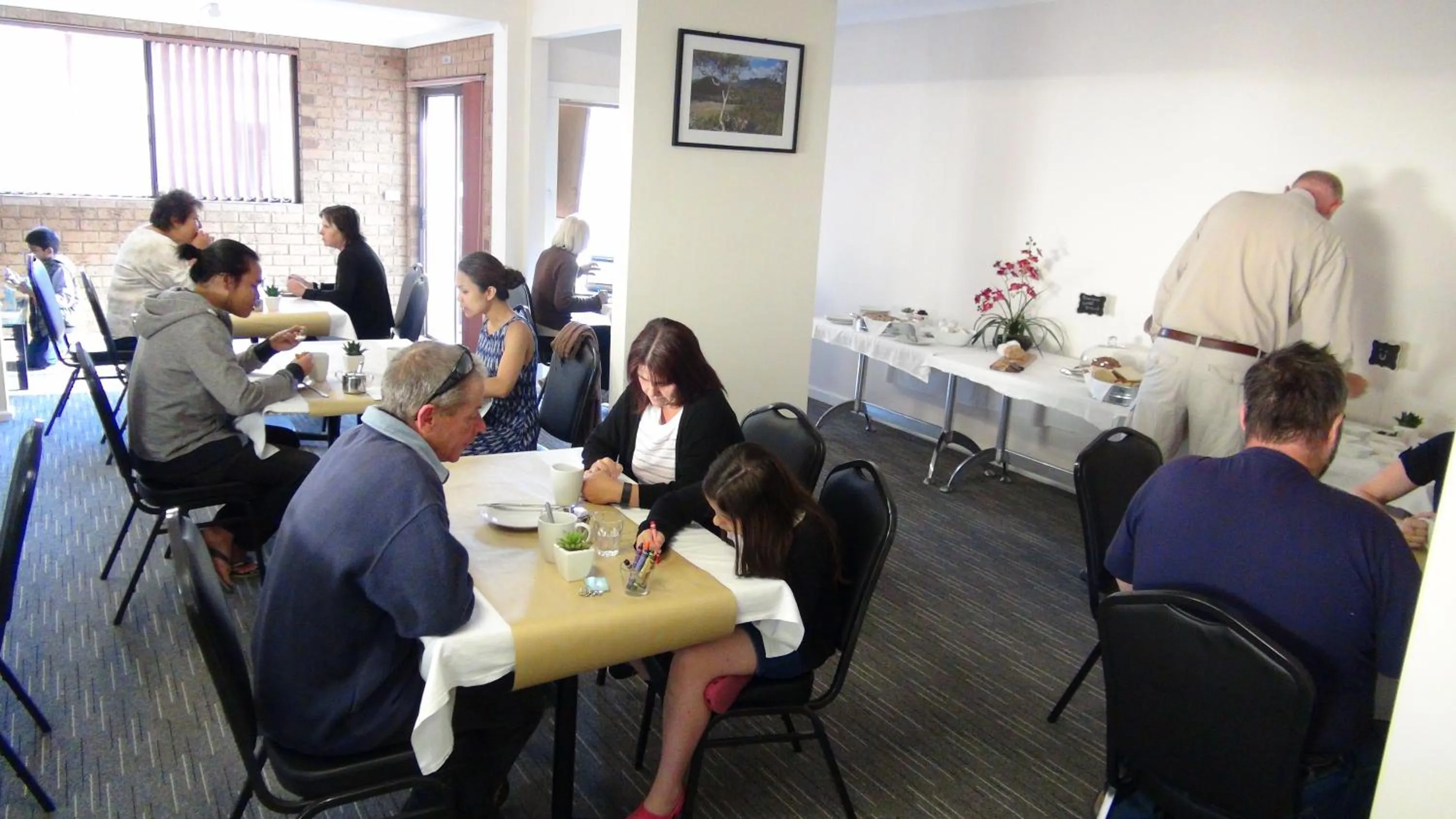 Dining area in Gariwerd Motel