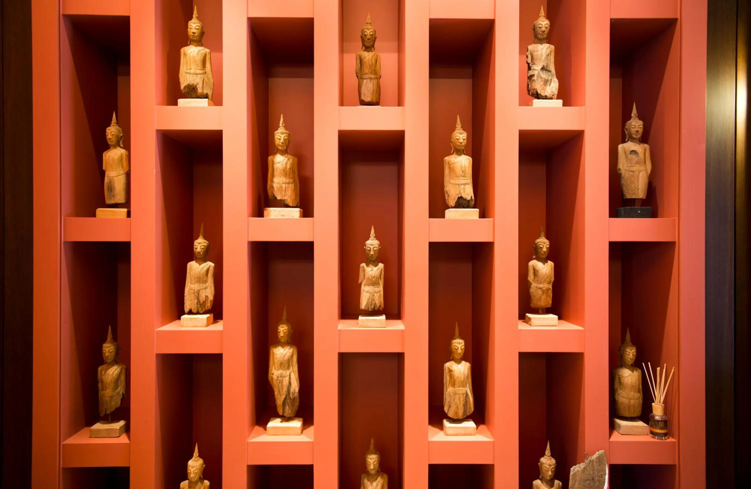 Decorative detail in Baan Wanglang Riverside, Bangkok