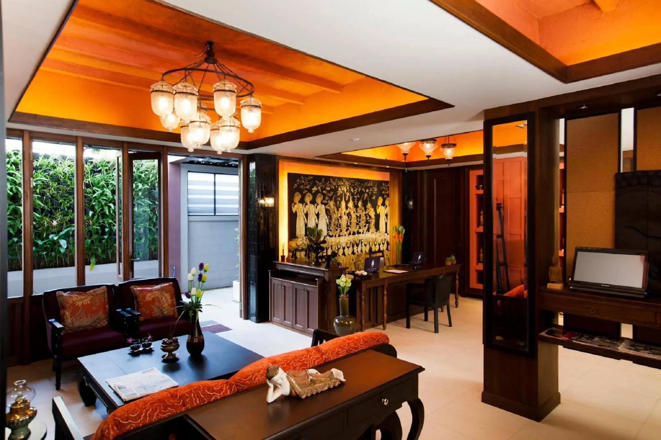 Lobby or reception in Baan Wanglang Riverside, Bangkok Lobby or reception in Baan Wanglang Riverside, Bangkok