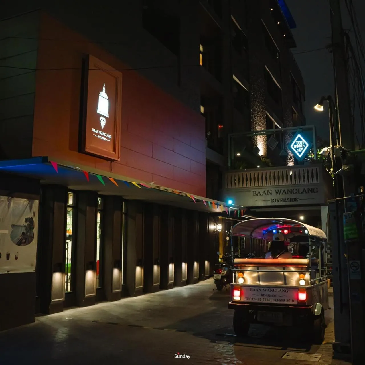 shuttle in Baan Wanglang Riverside, Bangkok