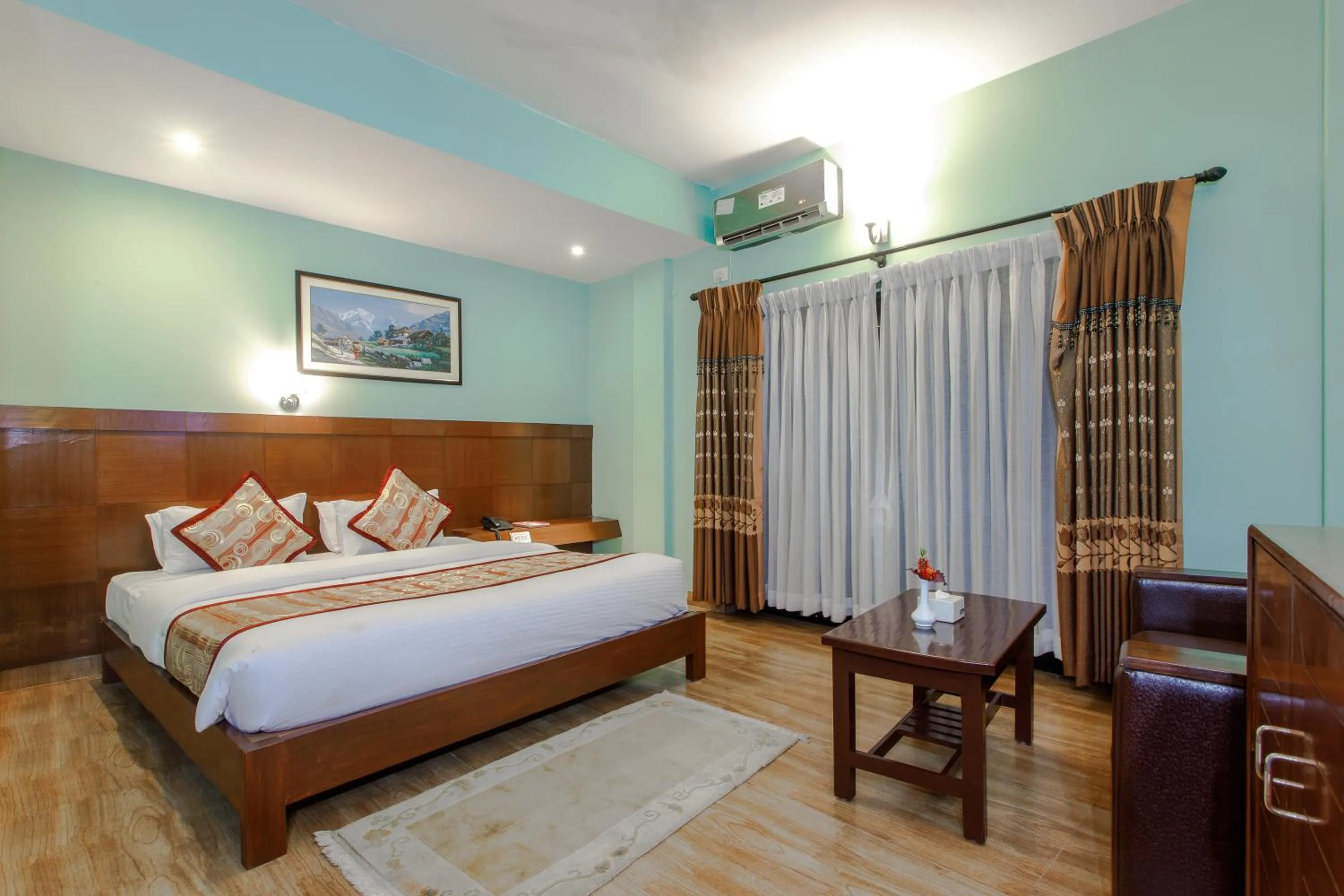 Bed in Hotel Peace Plaza