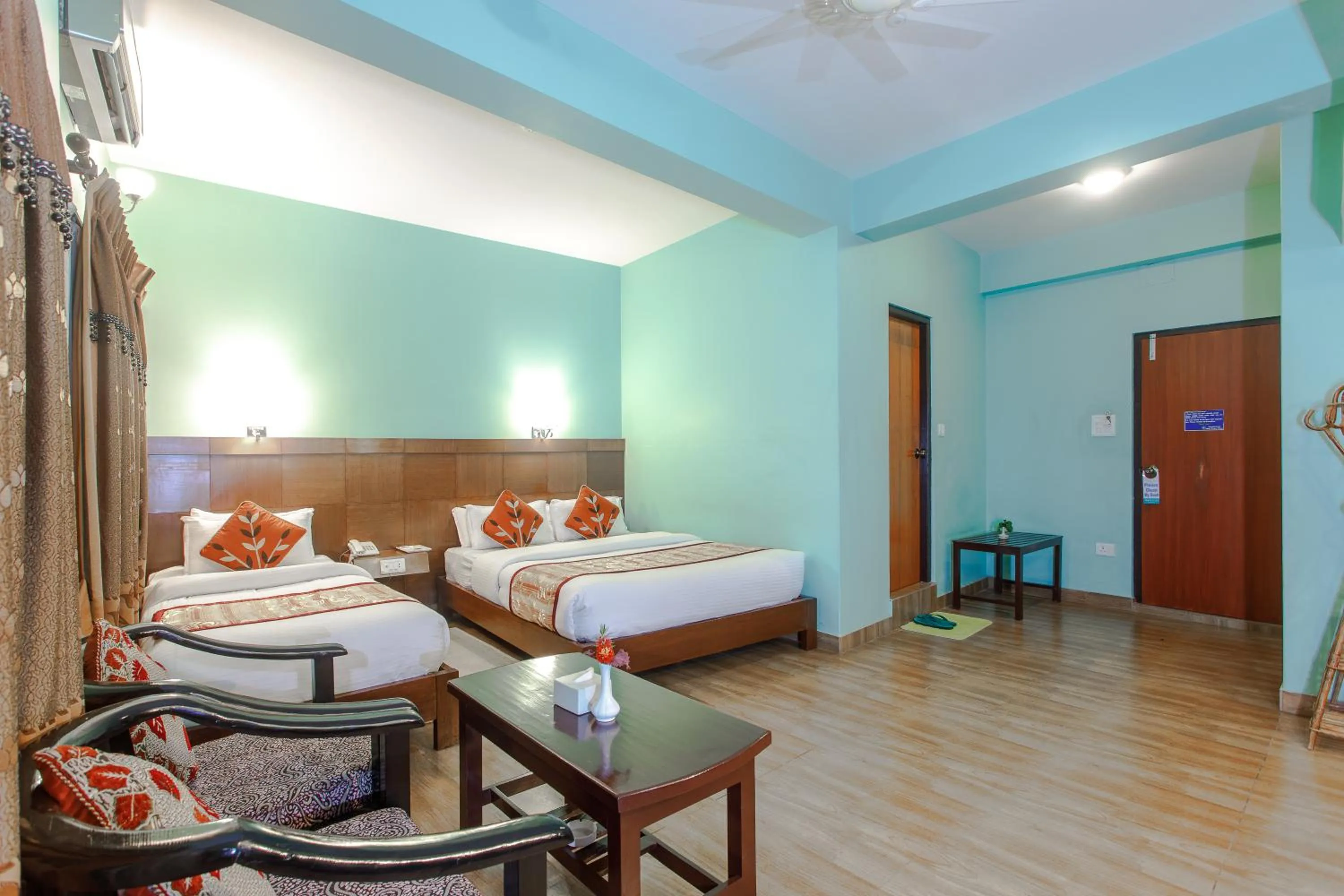 Bed in Hotel Peace Plaza