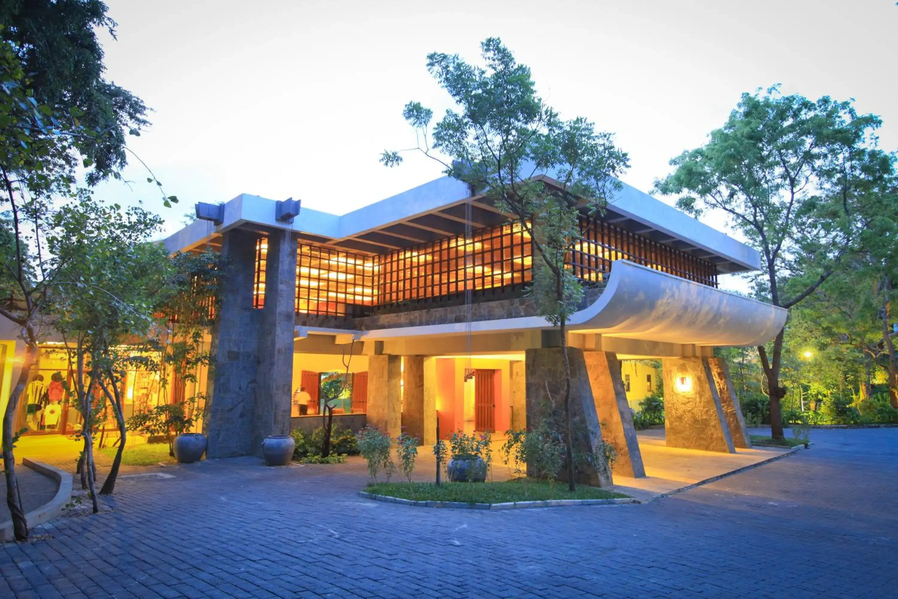 Property building in Grand Udawalawe Safari Resort Property building in Grand Udawalawe Safari Resort