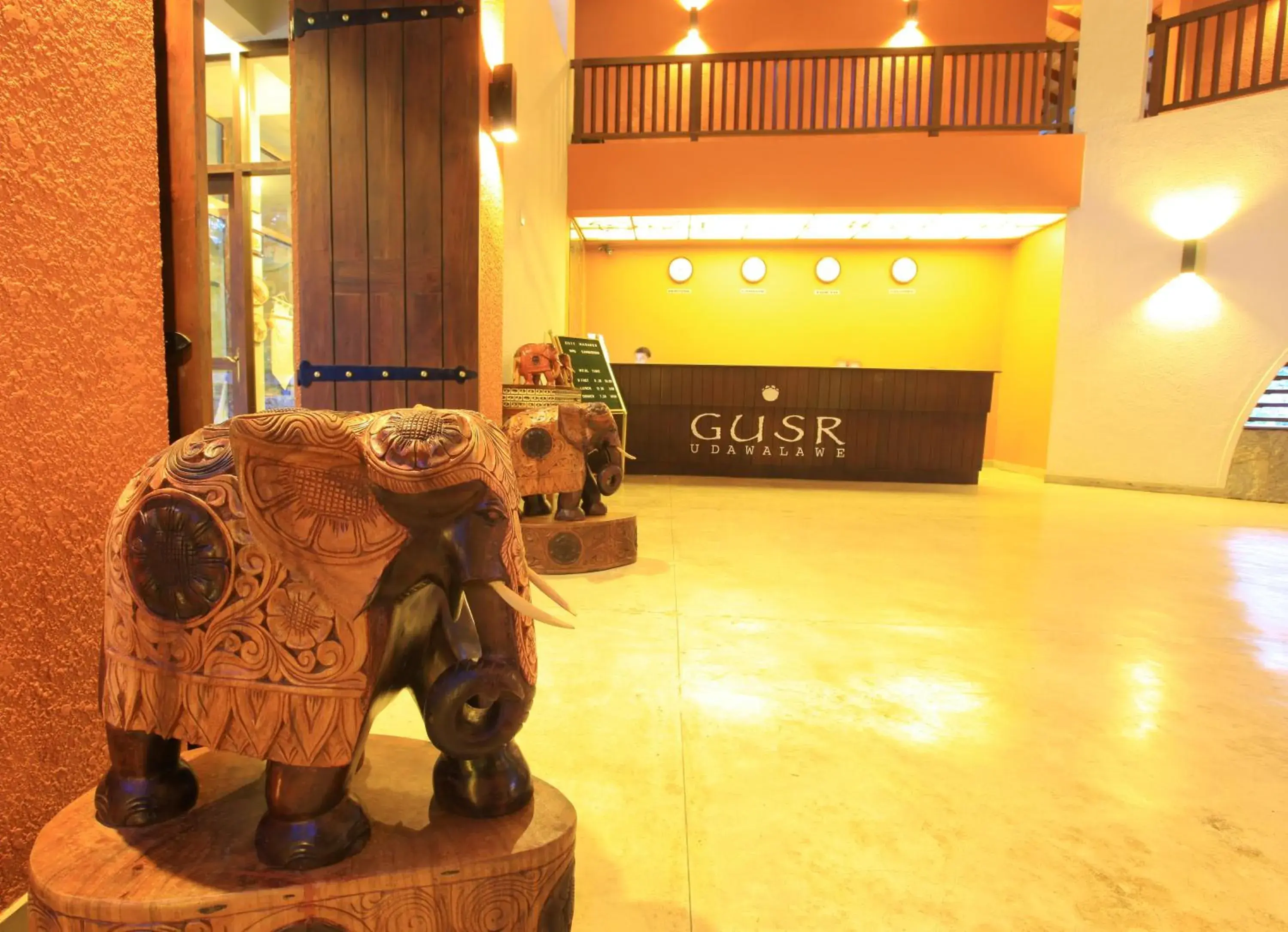Lobby or reception in Grand Udawalawe Safari Resort Lobby or reception in Grand Udawalawe Safari Resort