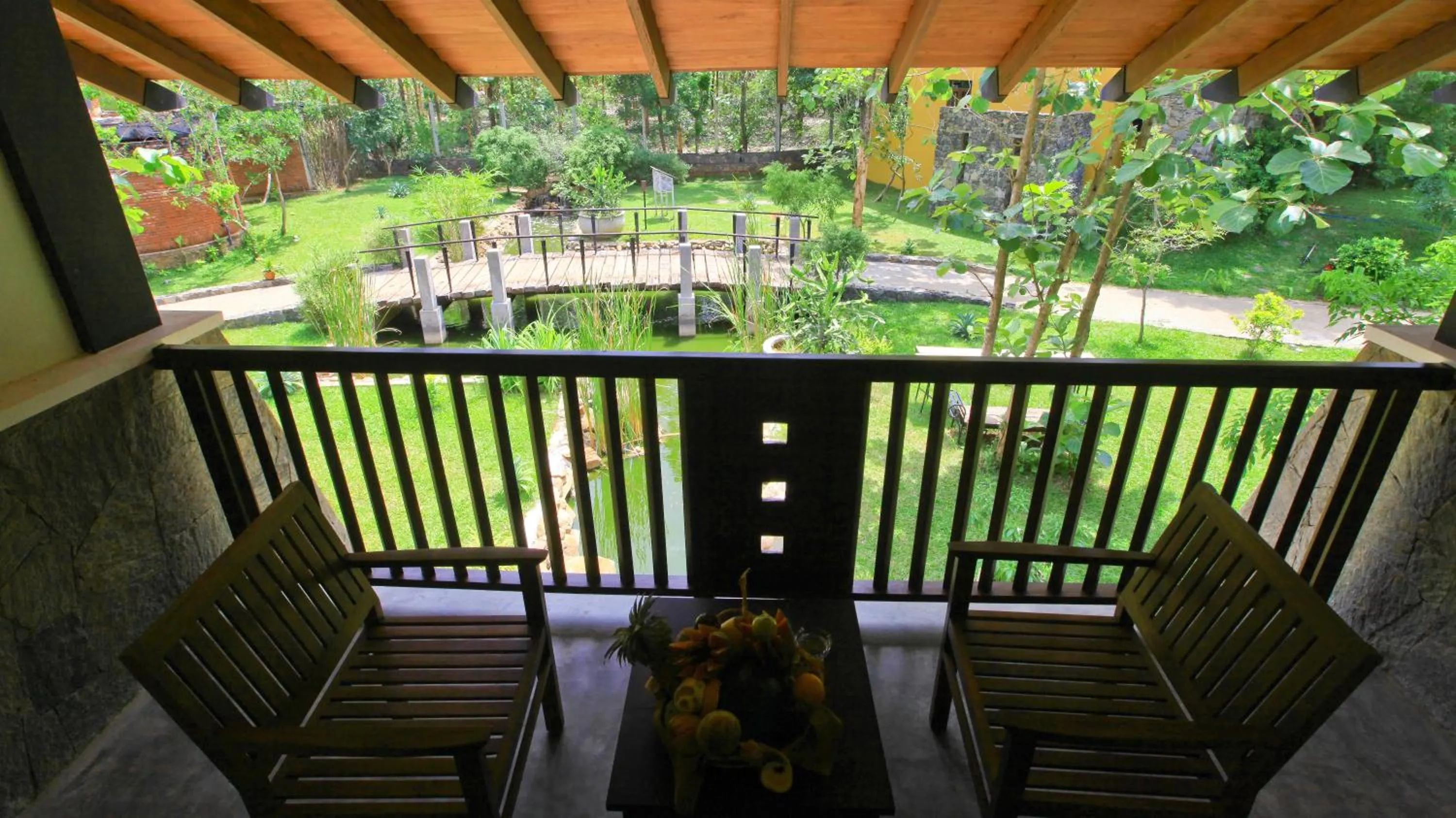 Balcony/Terrace in Grand Udawalawe Safari Resort