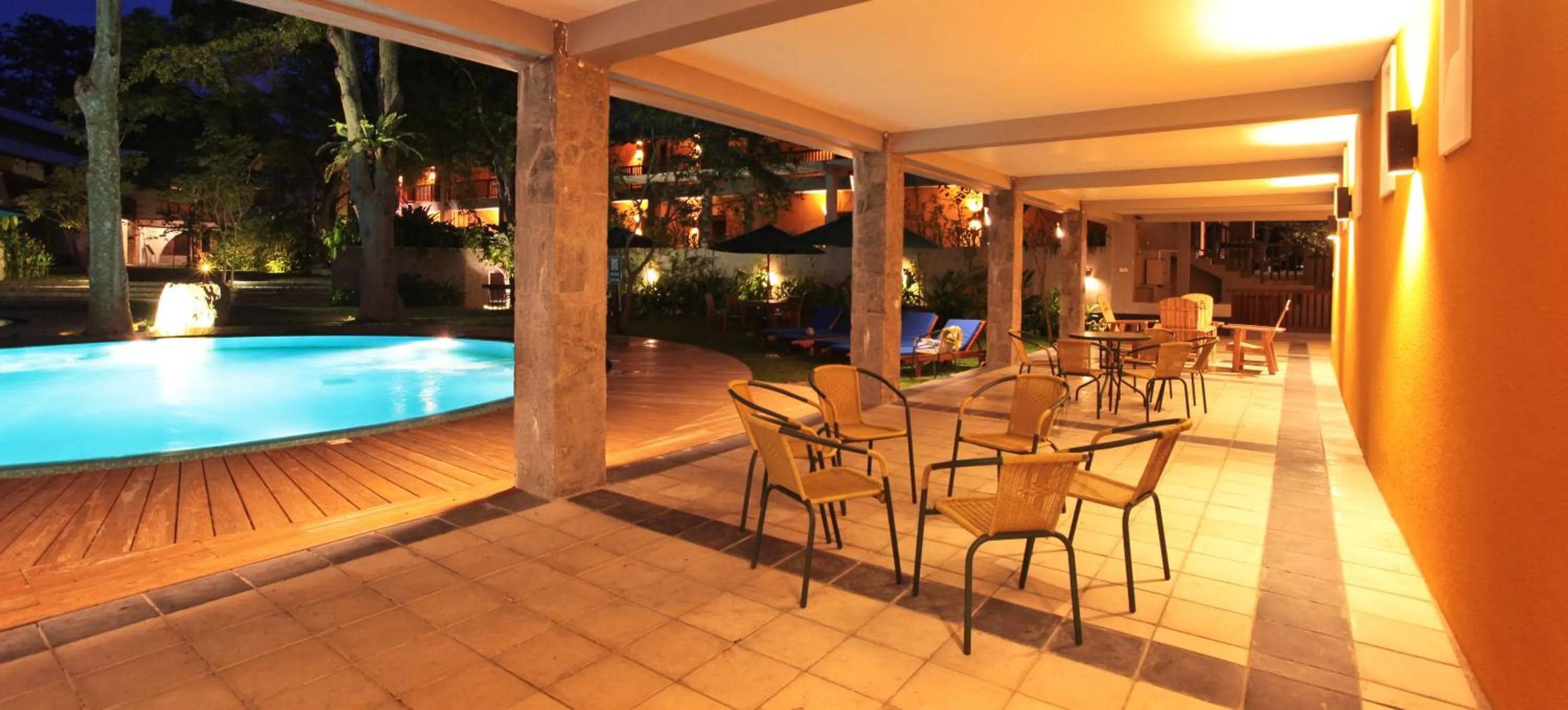 Seating area in Grand Udawalawe Safari Resort