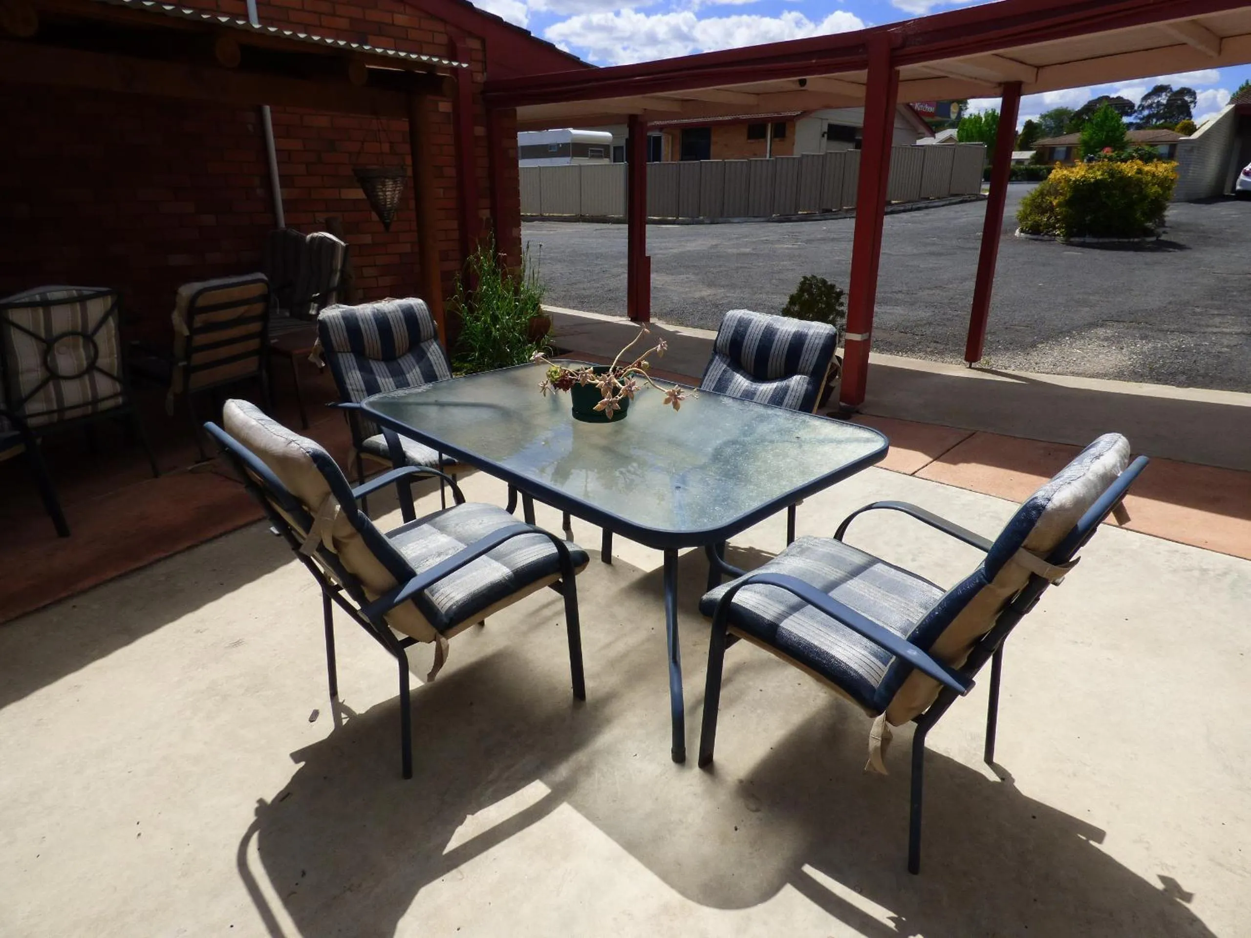 Balcony/Terrace in Anna Bella Motel Glen Innes
