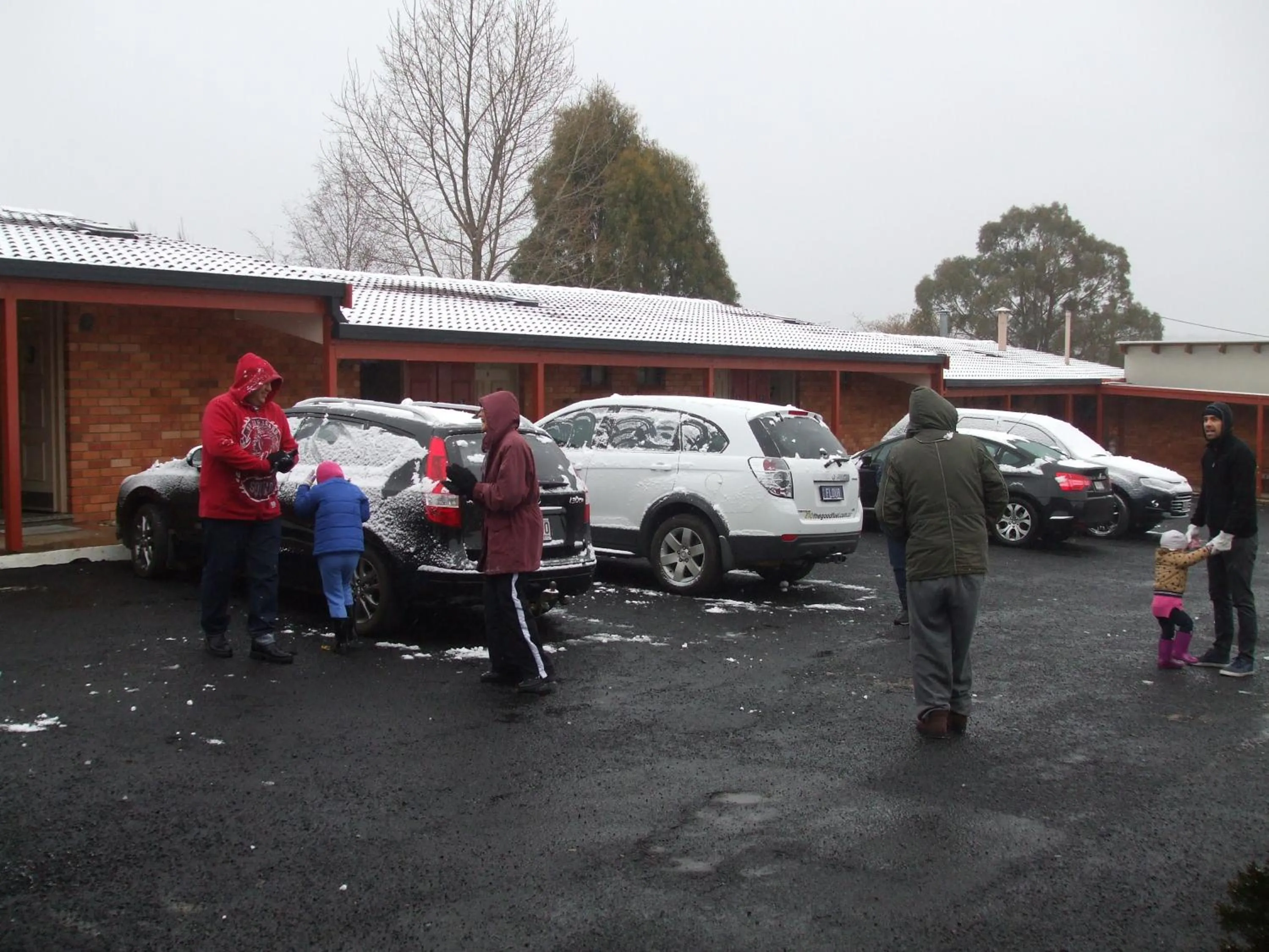 Winter in Anna Bella Motel Glen Innes