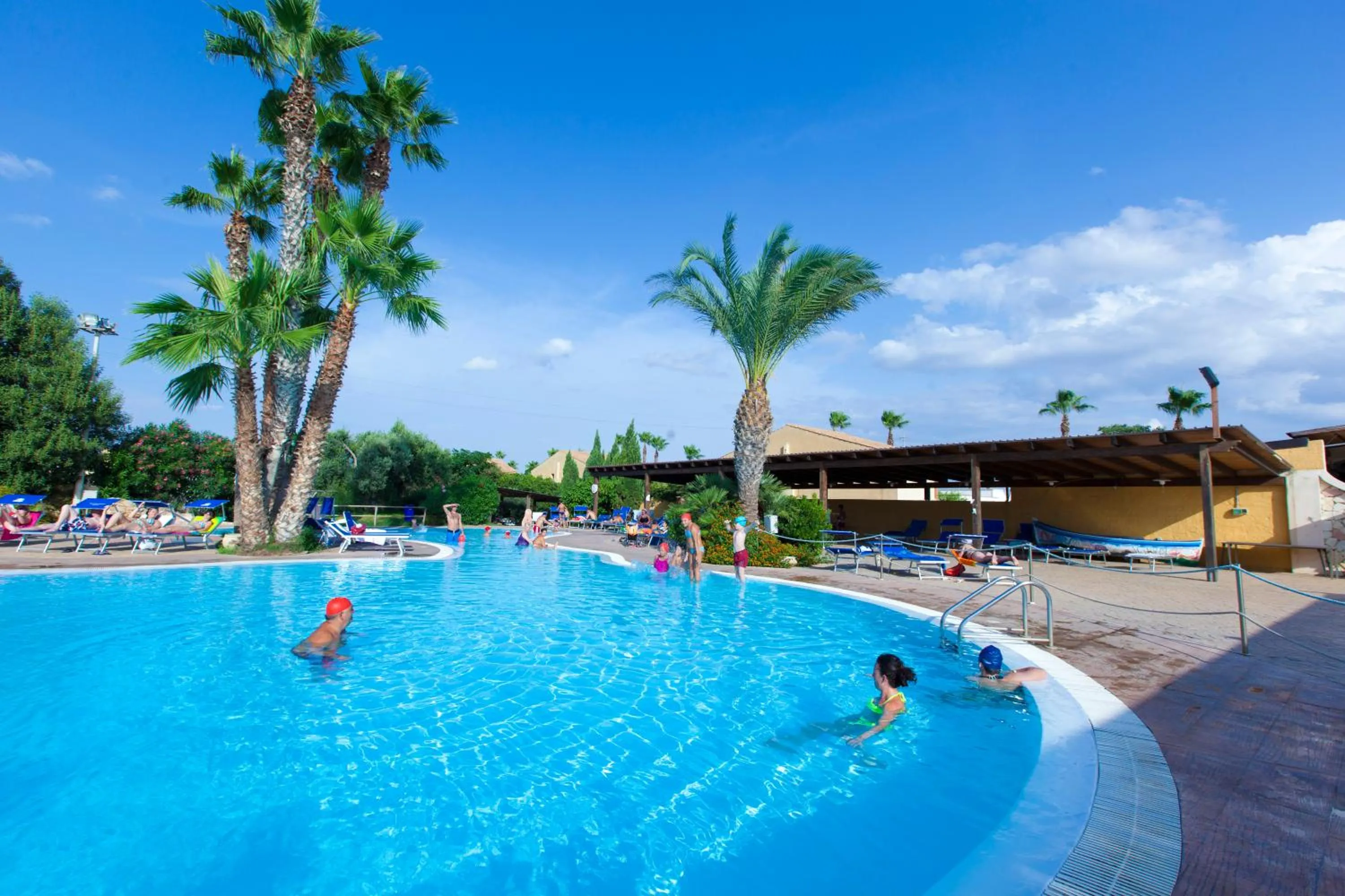 Swimming pool in Delfino Beach Hotel