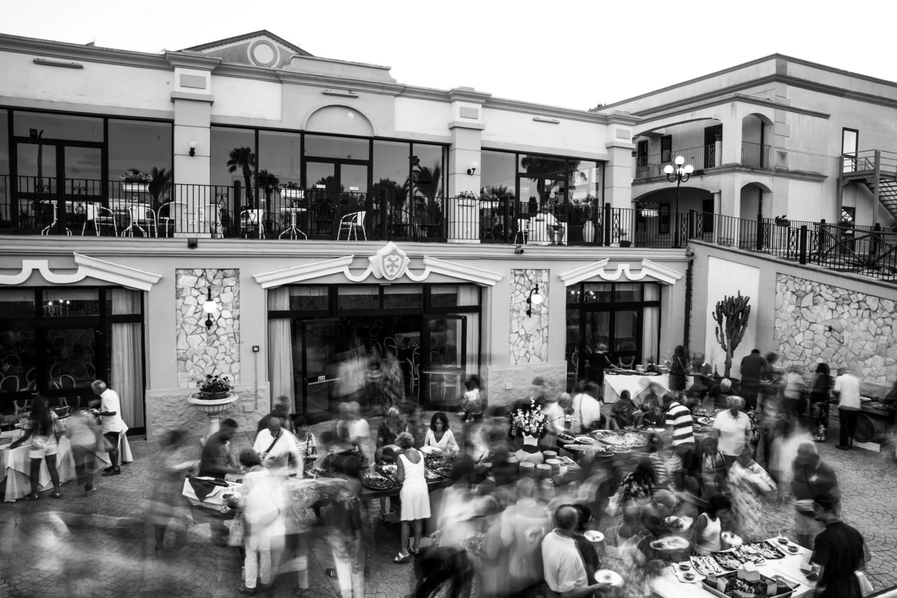 Property building in Delfino Beach Hotel