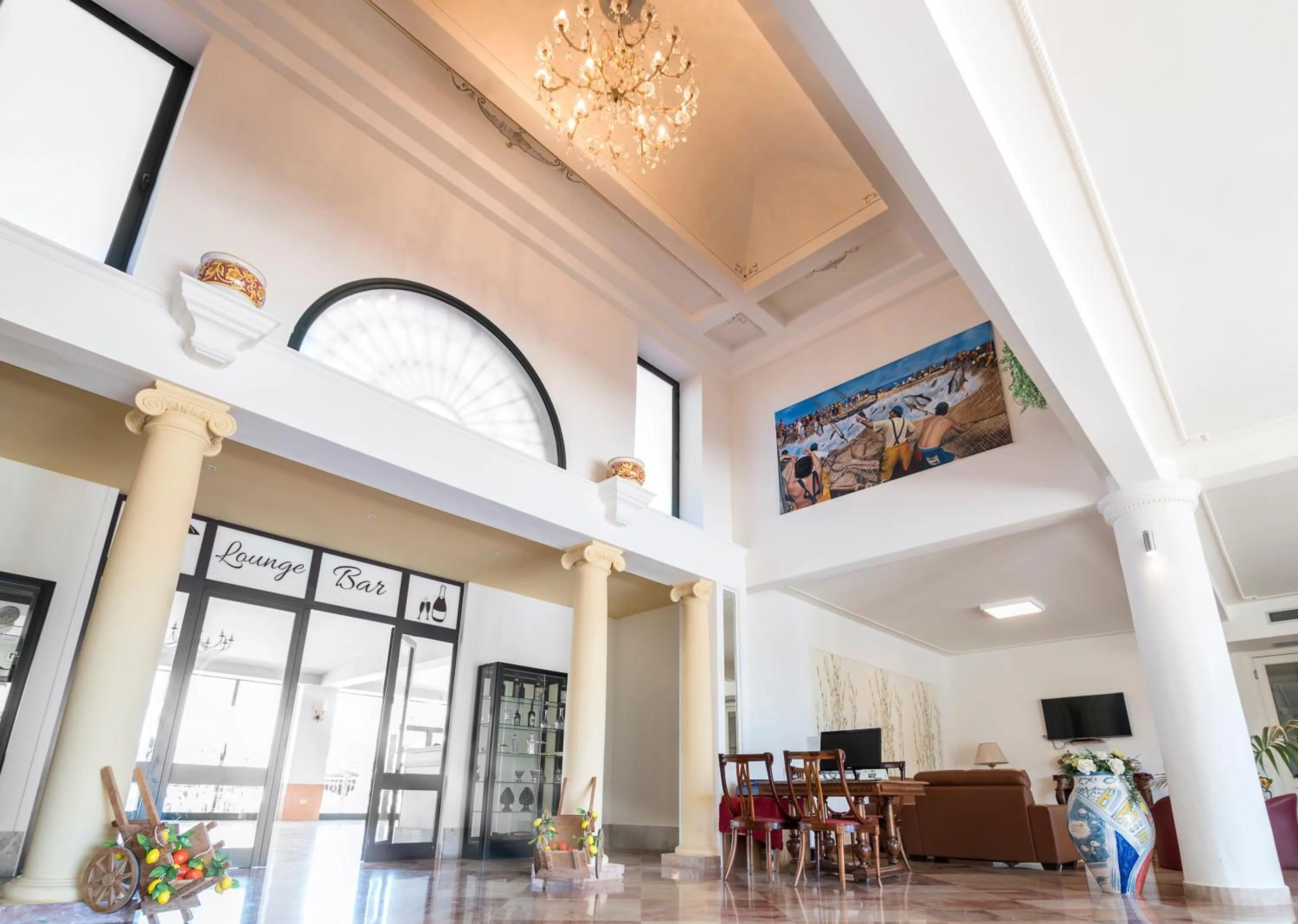 Lobby or reception in Delfino Beach Hotel