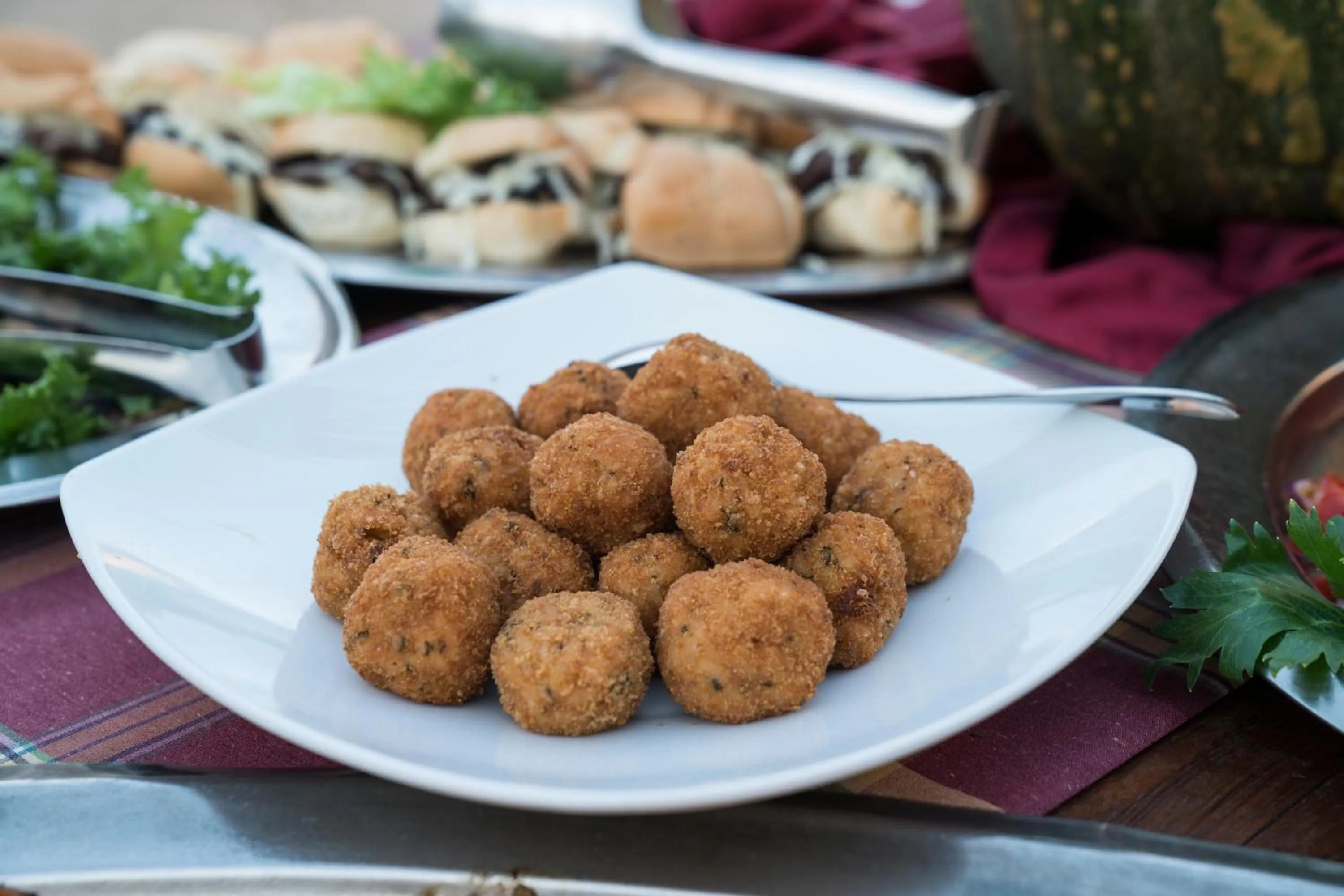 Food and drinks in Delfino Beach Hotel