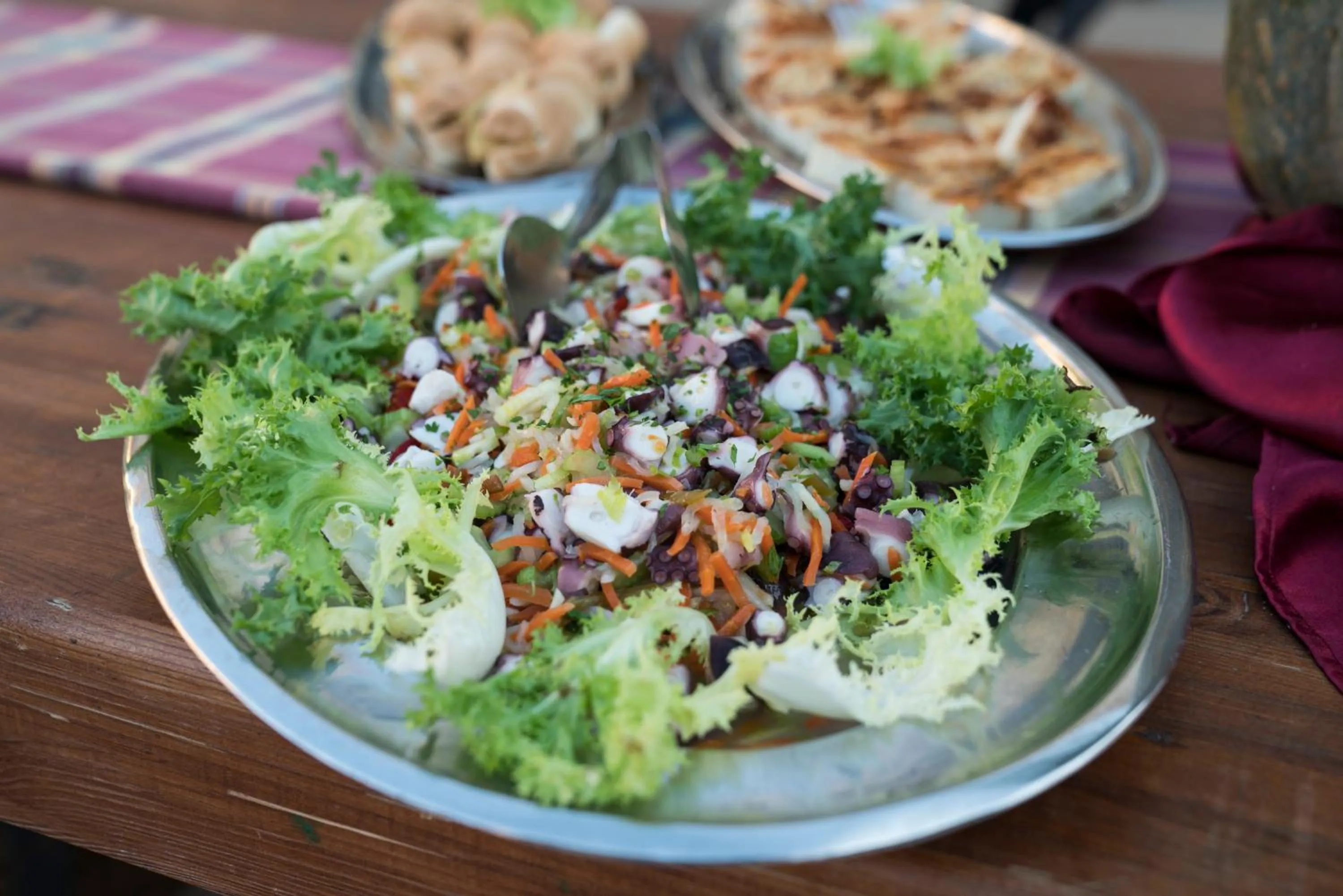 Food and drinks in Delfino Beach Hotel