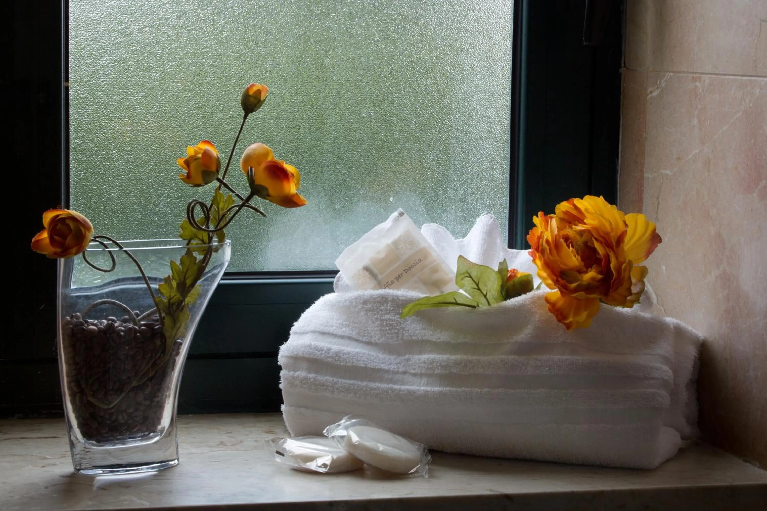Bathroom in Delfino Beach Hotel