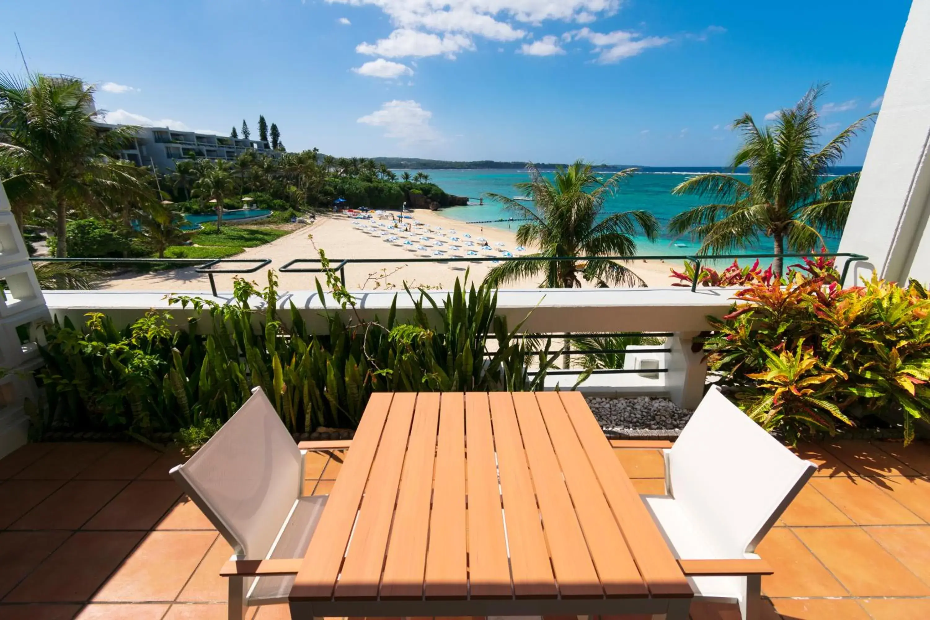 Sea view in The Moon Beach Museum Resort Sea view in The Moon Beach Museum Resort