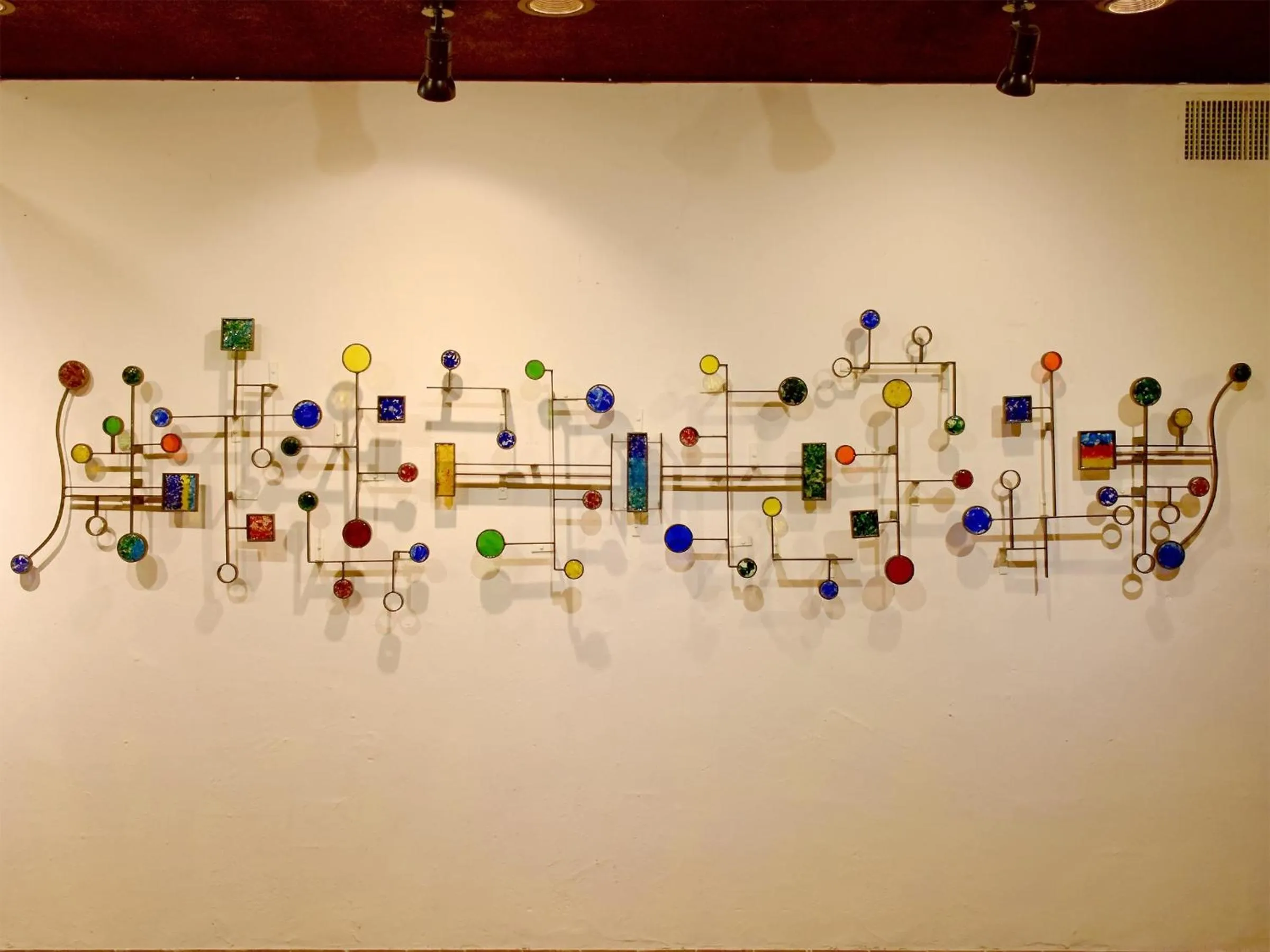 Decorative detail in The Moon Beach Museum Resort