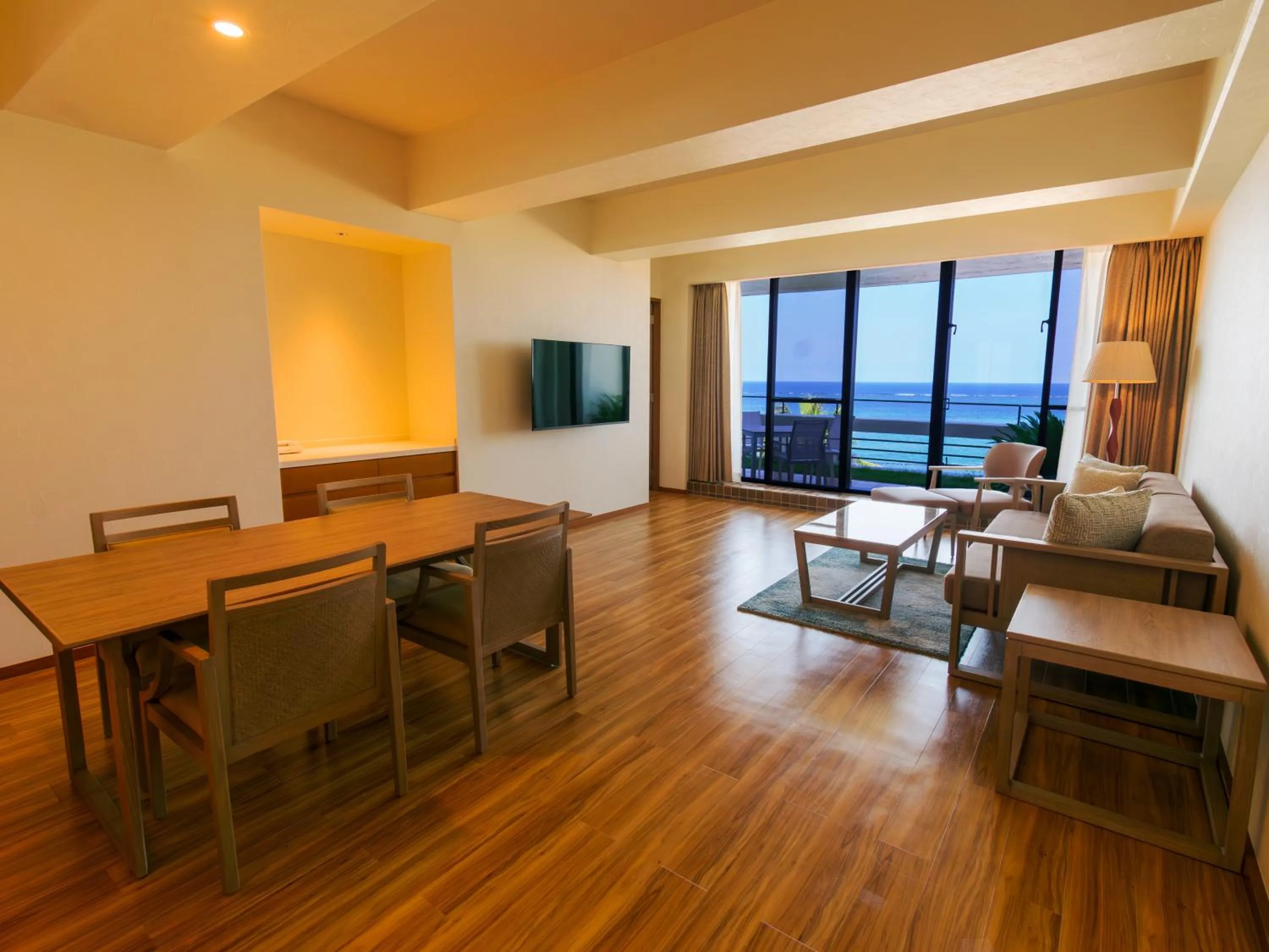 Living room in The Moon Beach Museum Resort