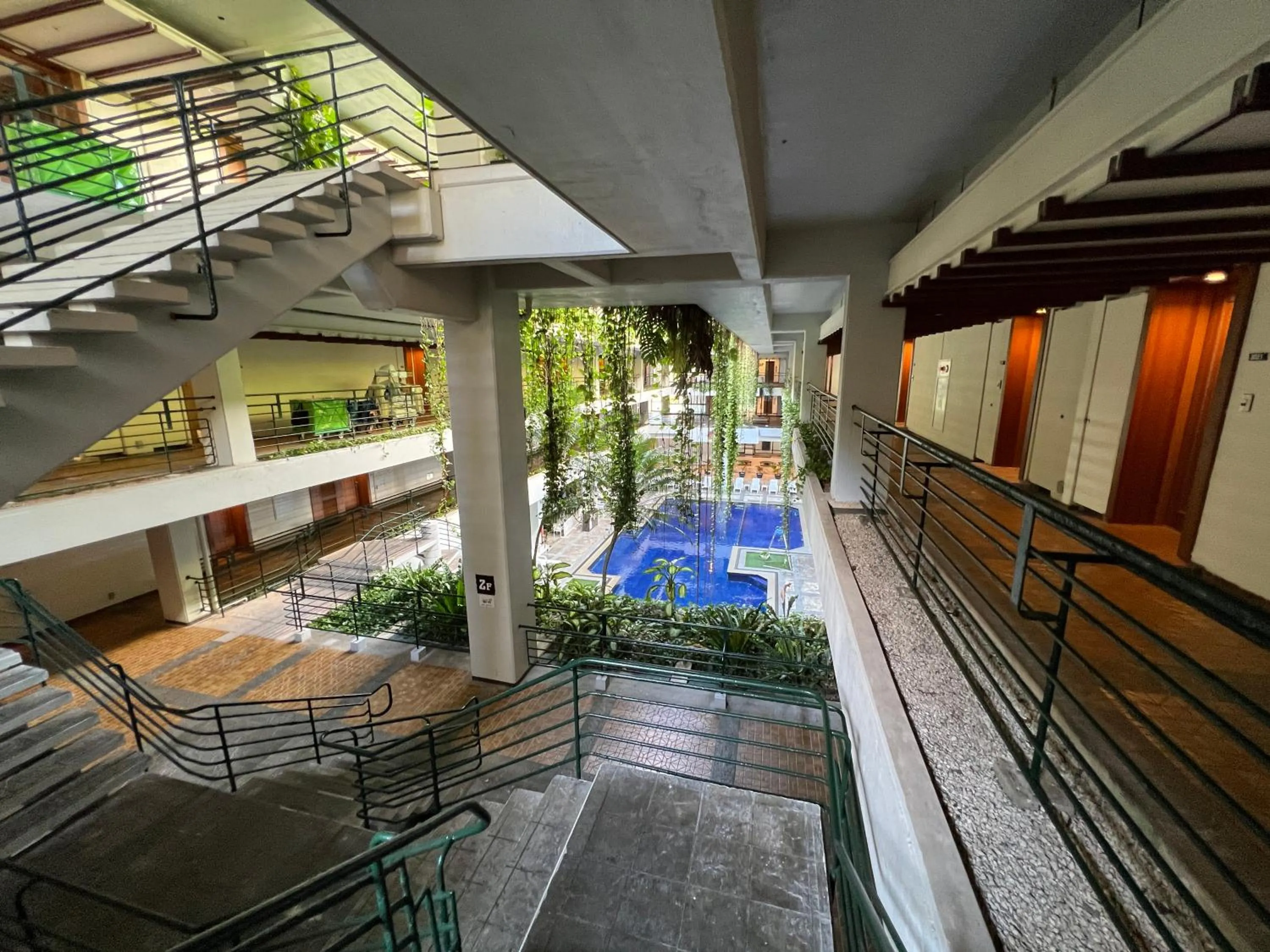 Swimming pool in The Moon Beach Museum Resort