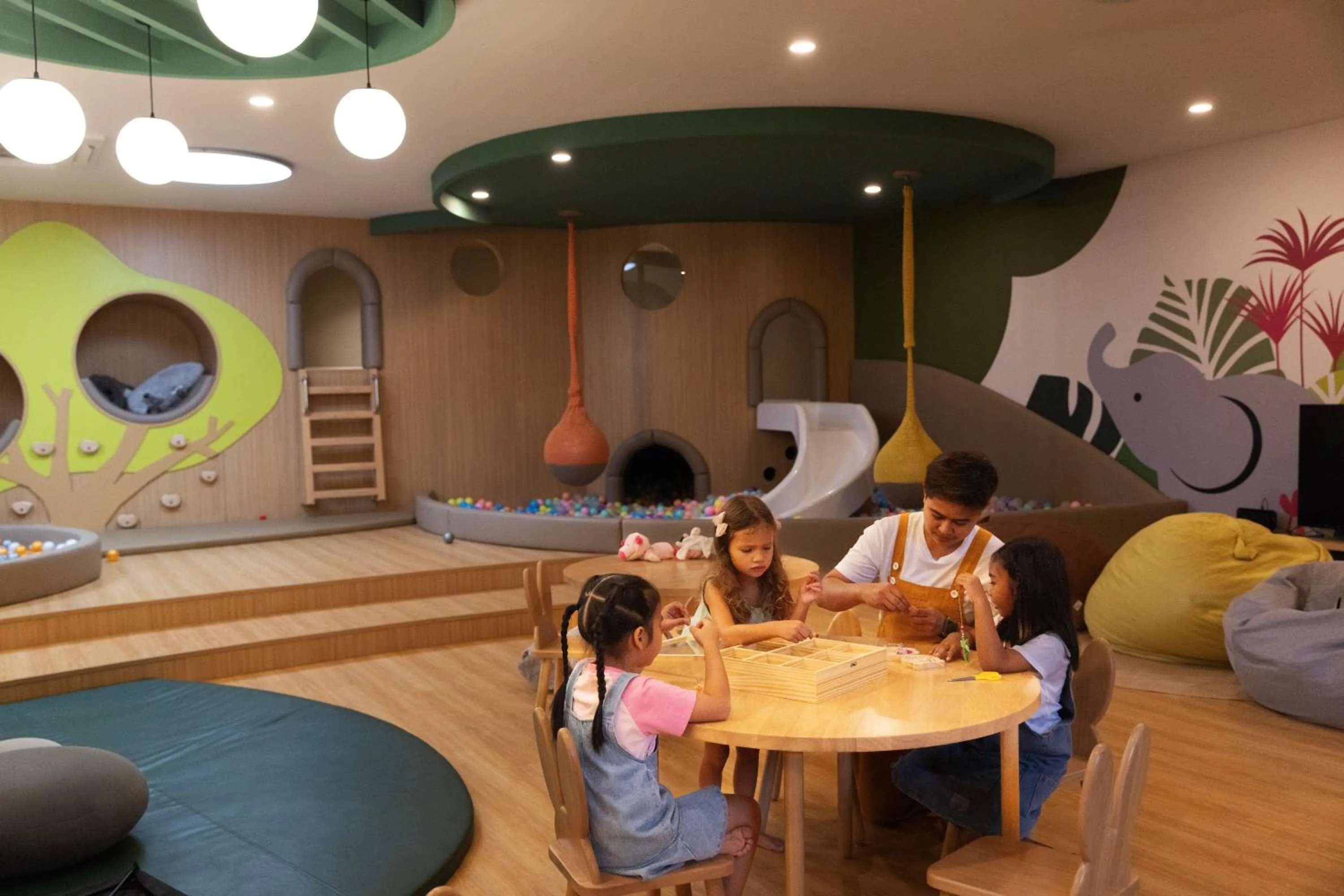 Kids's club in Anantara Hua Hin Resort