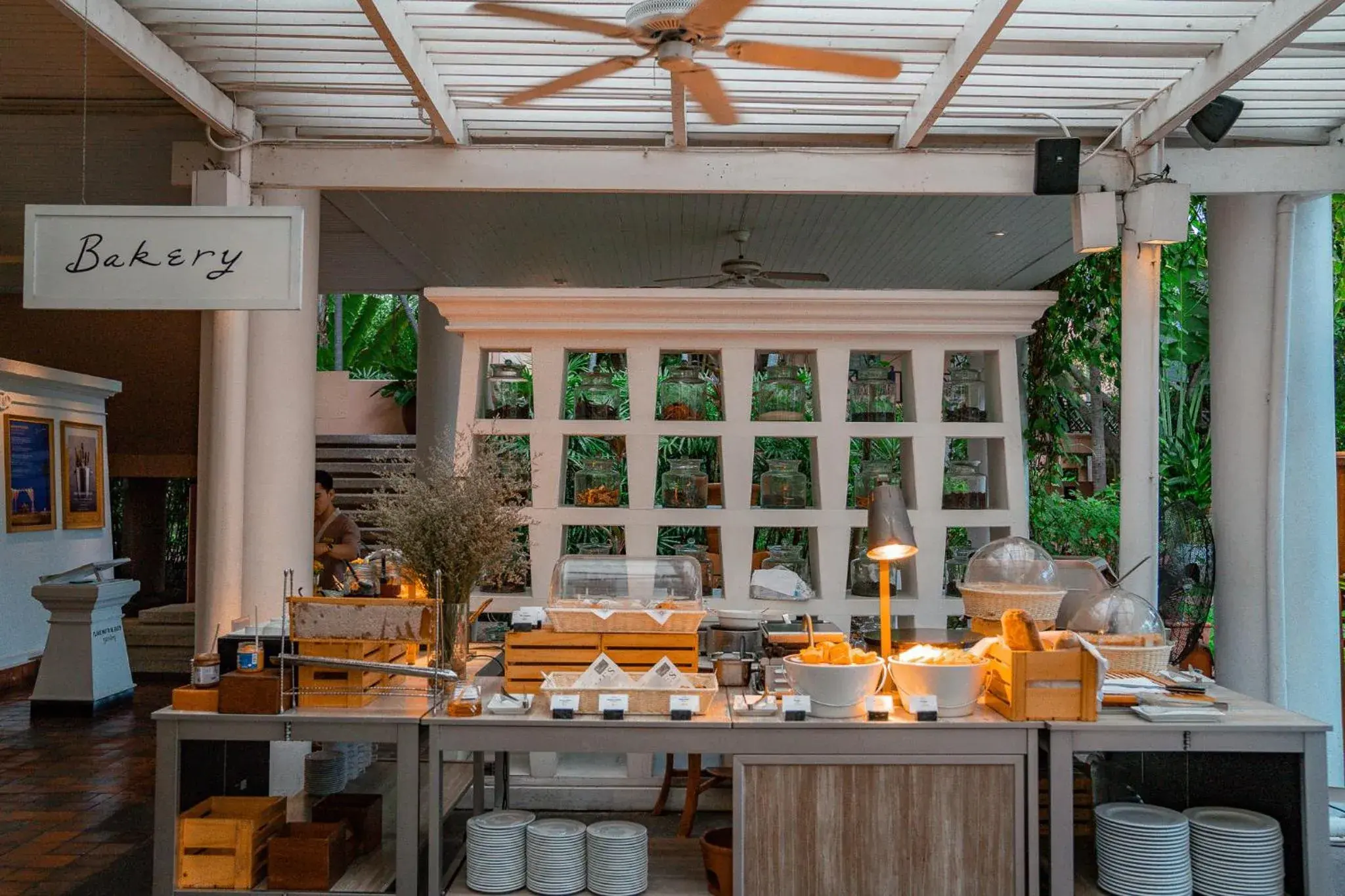 Breakfast in Anantara Hua Hin Resort Breakfast in Anantara Hua Hin Resort