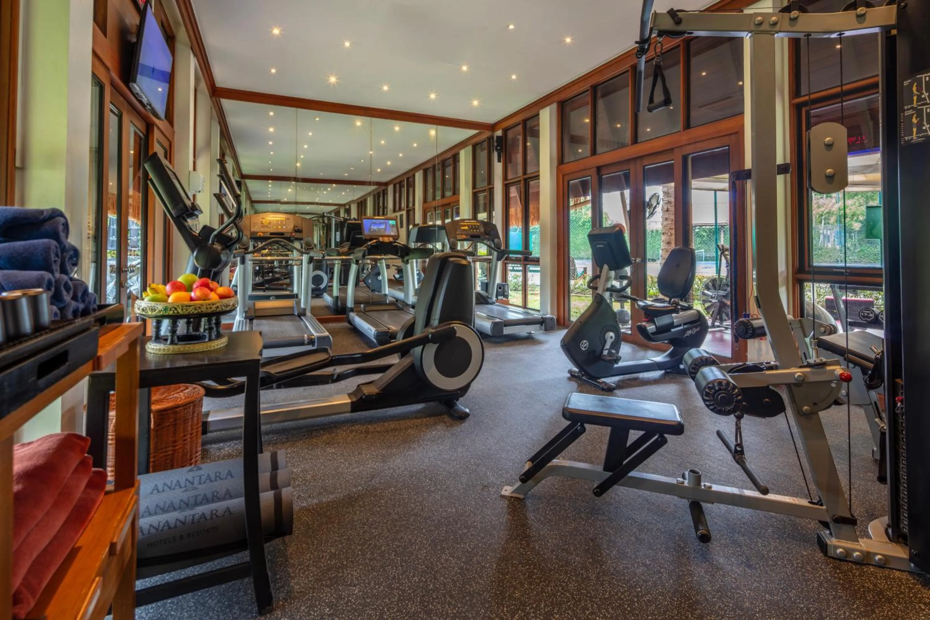 Fitness centre/facilities in Anantara Hua Hin Resort