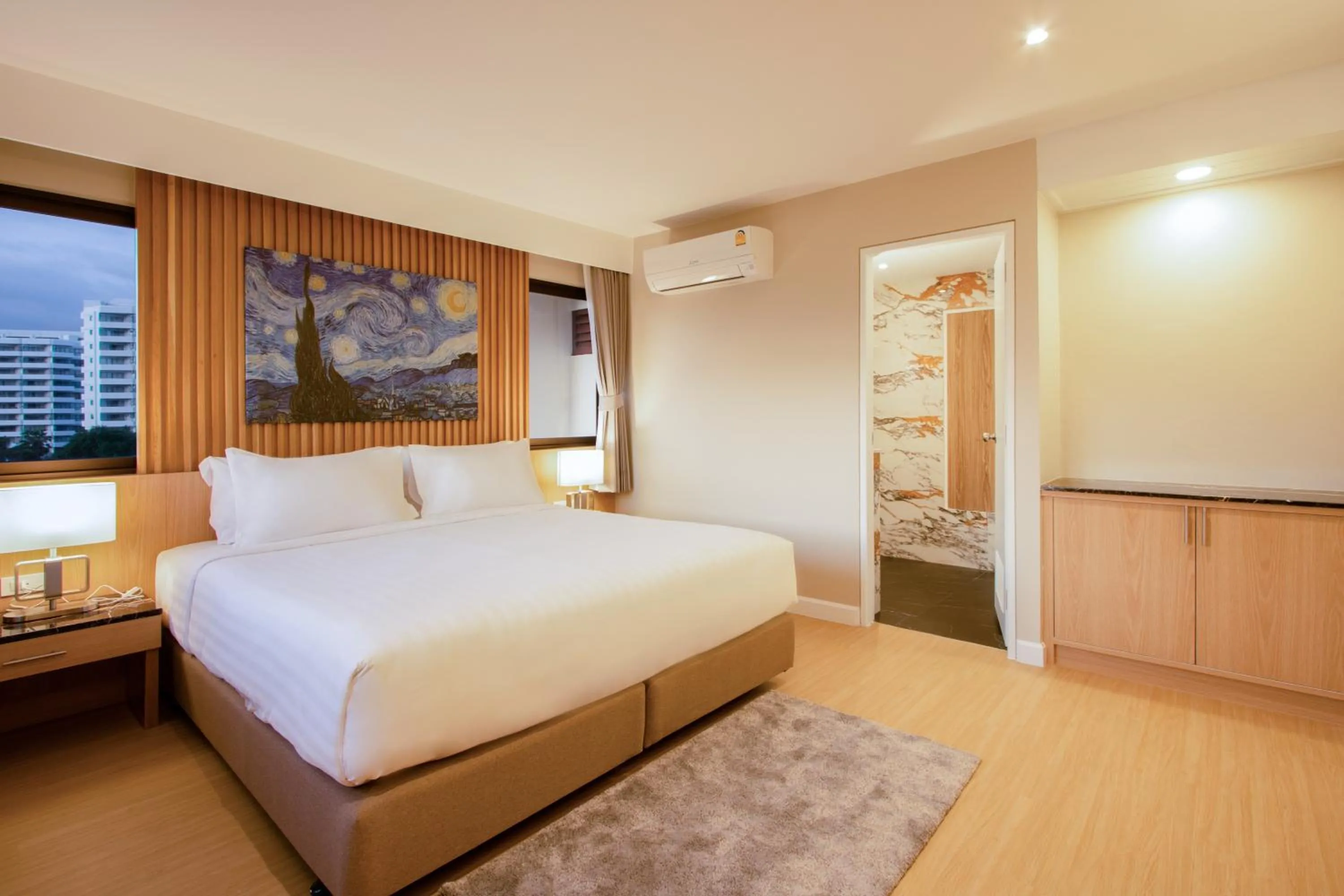 Bed in Anantara Hua Hin Resort