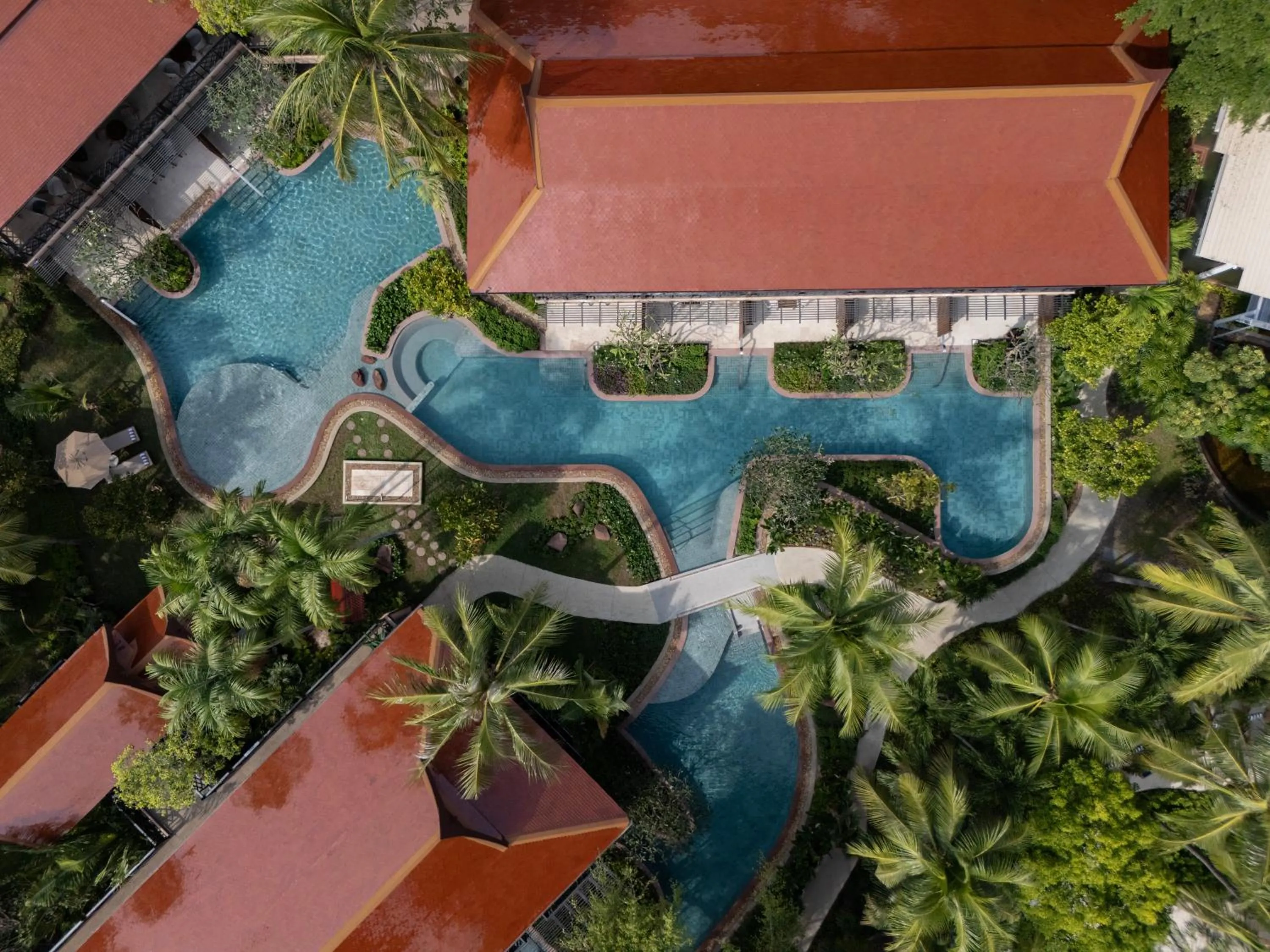 Pool view in Anantara Hua Hin Resort