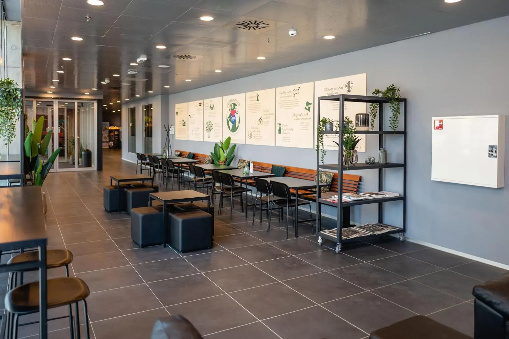 Lobby or reception in Cabinn Copenhagen Lobby or reception in Cabinn Copenhagen