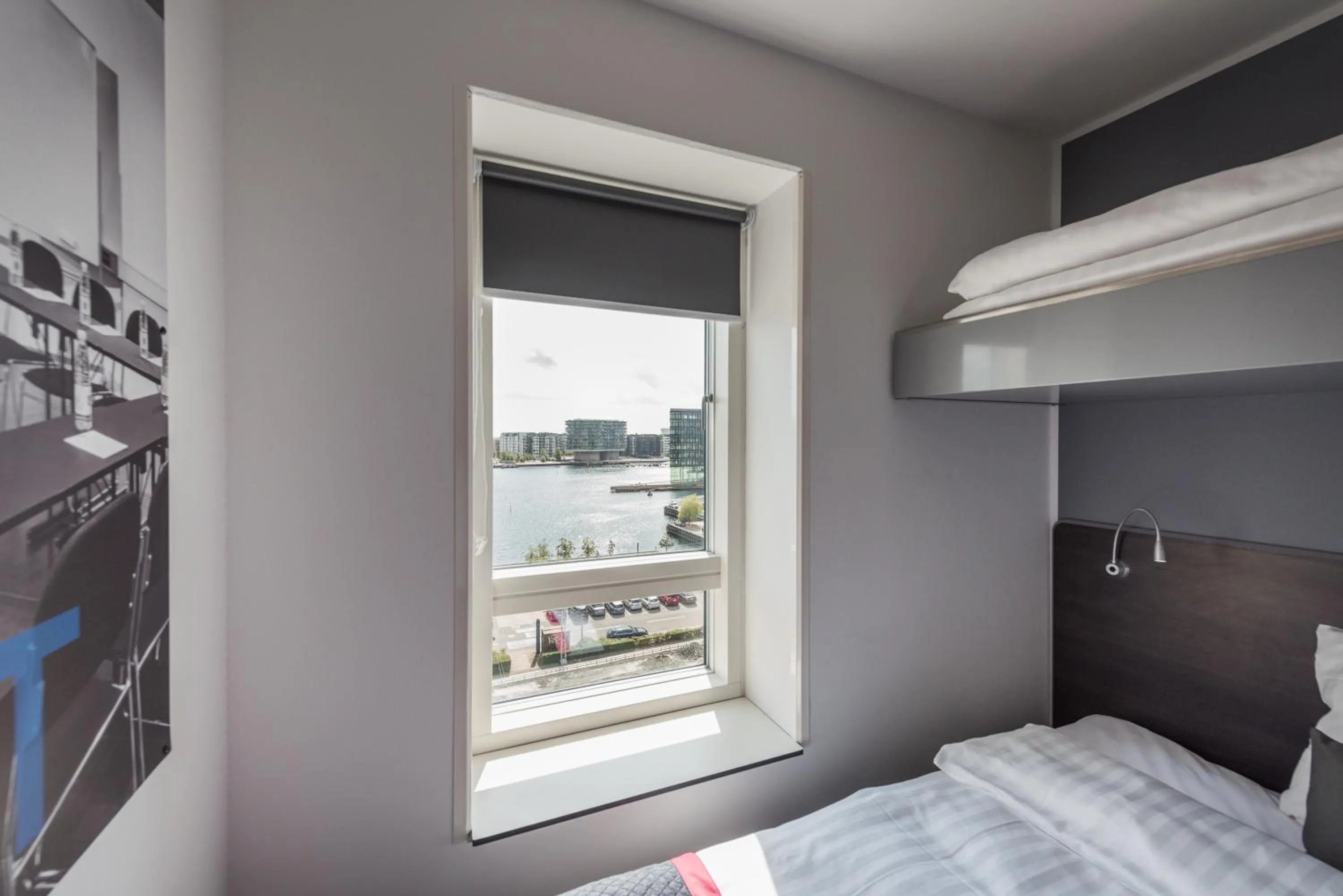 Coffee/tea facilities, Bed in Cabinn Copenhagen