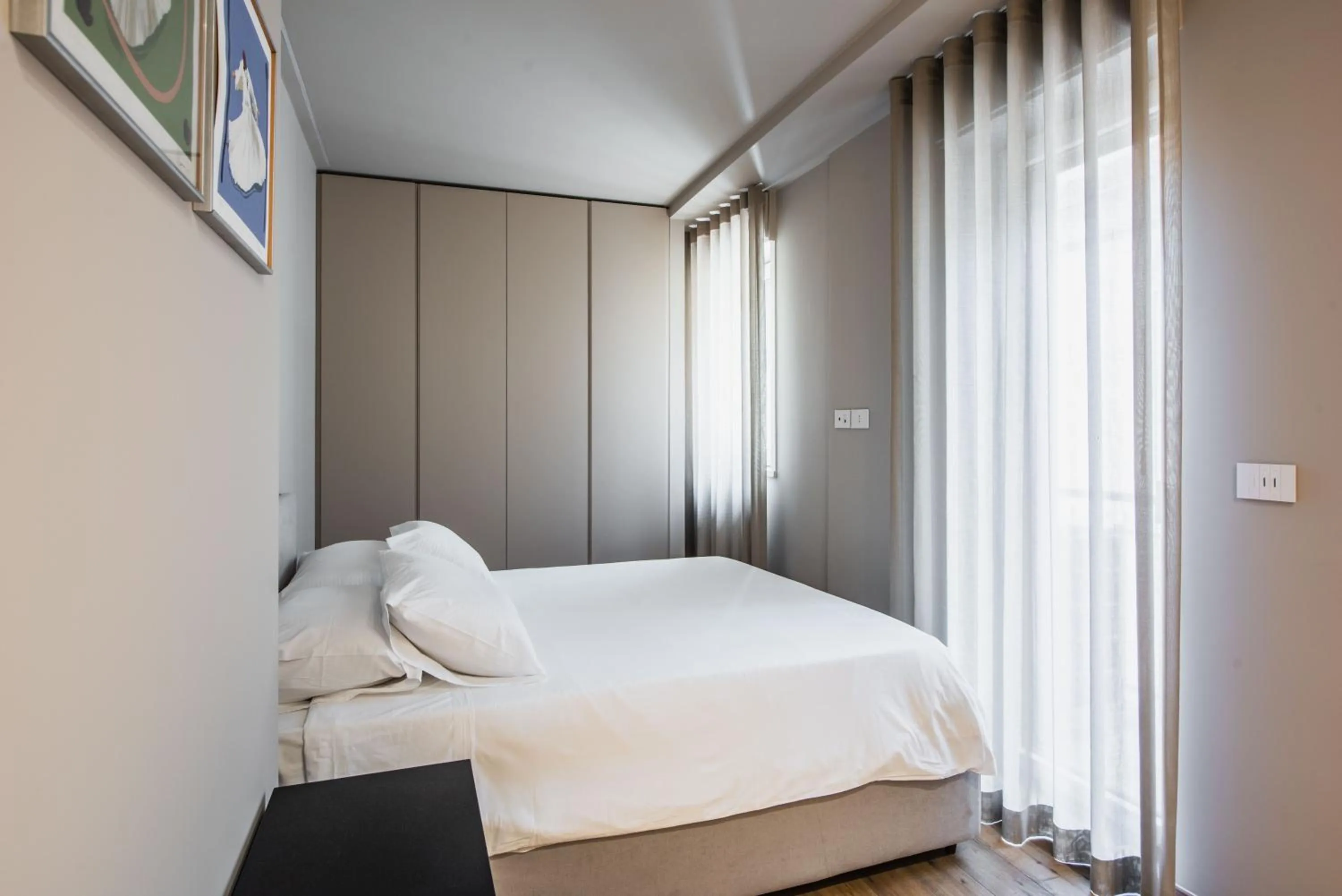 Bedroom, Bed in Ferrini Home - Etnea Collection