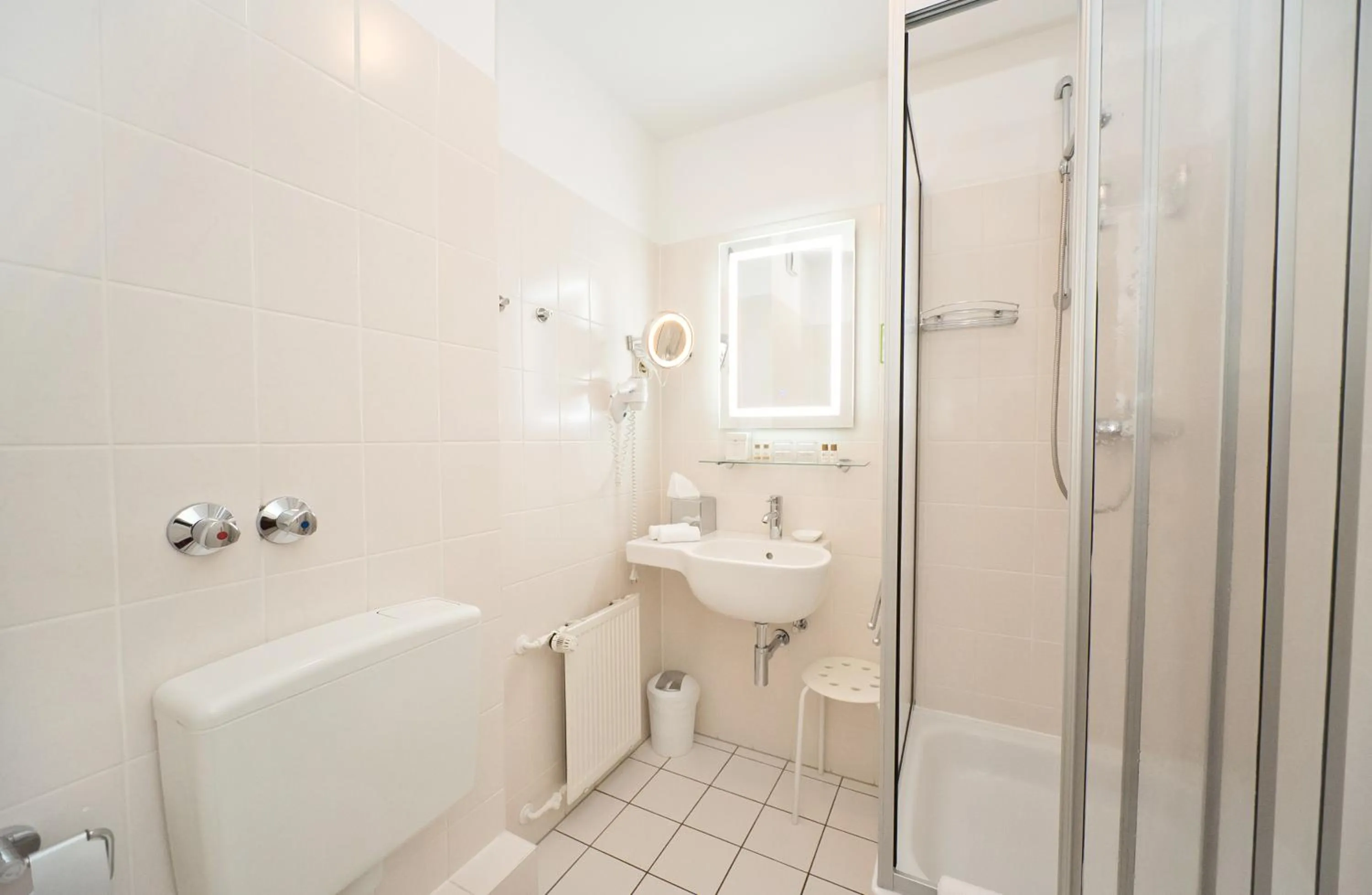 Toilet in City-Hotel Am Wasserturm Halle