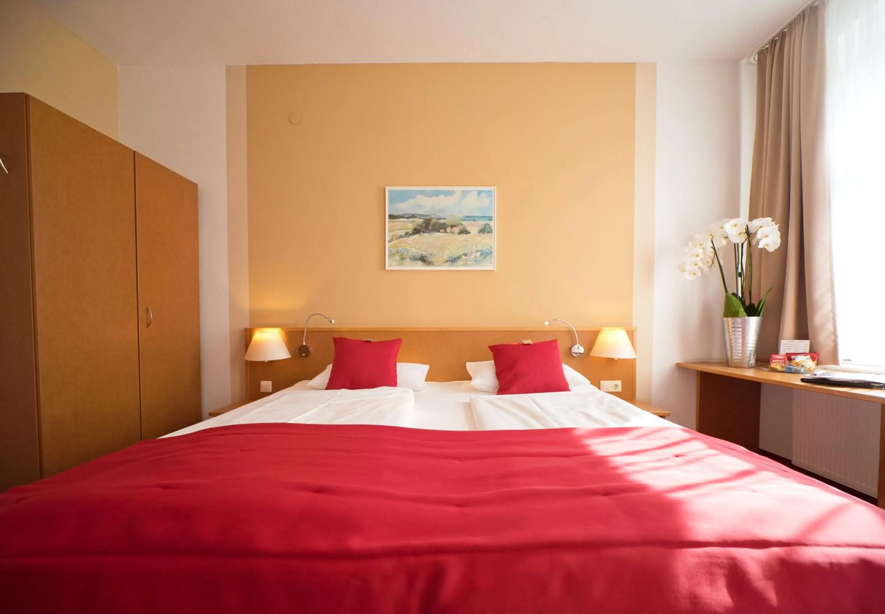 Bed in City-Hotel Am Wasserturm Halle