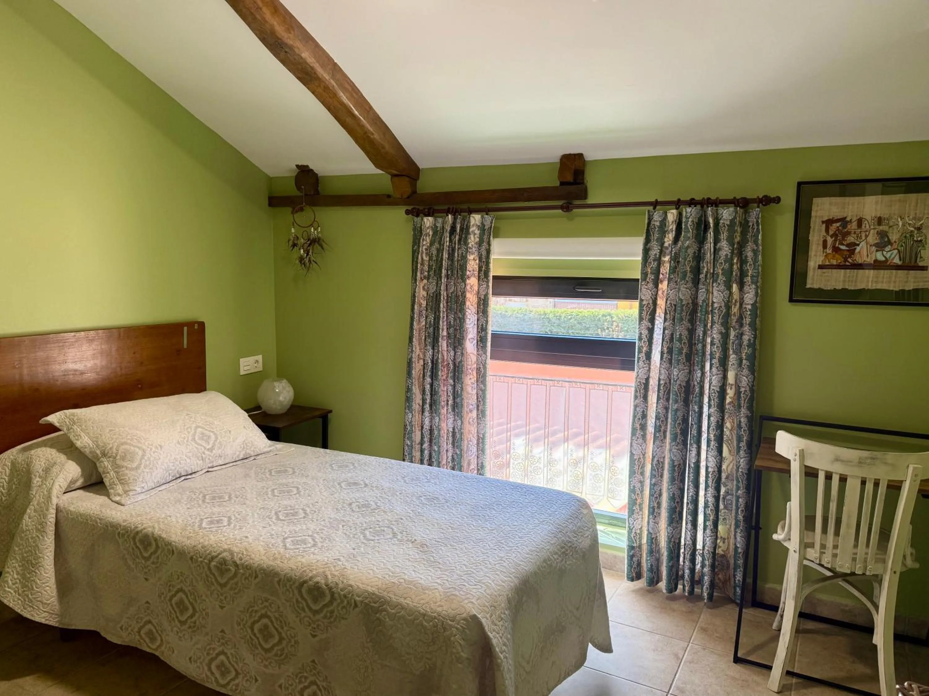 Bed in B&B Puente de Órbigo