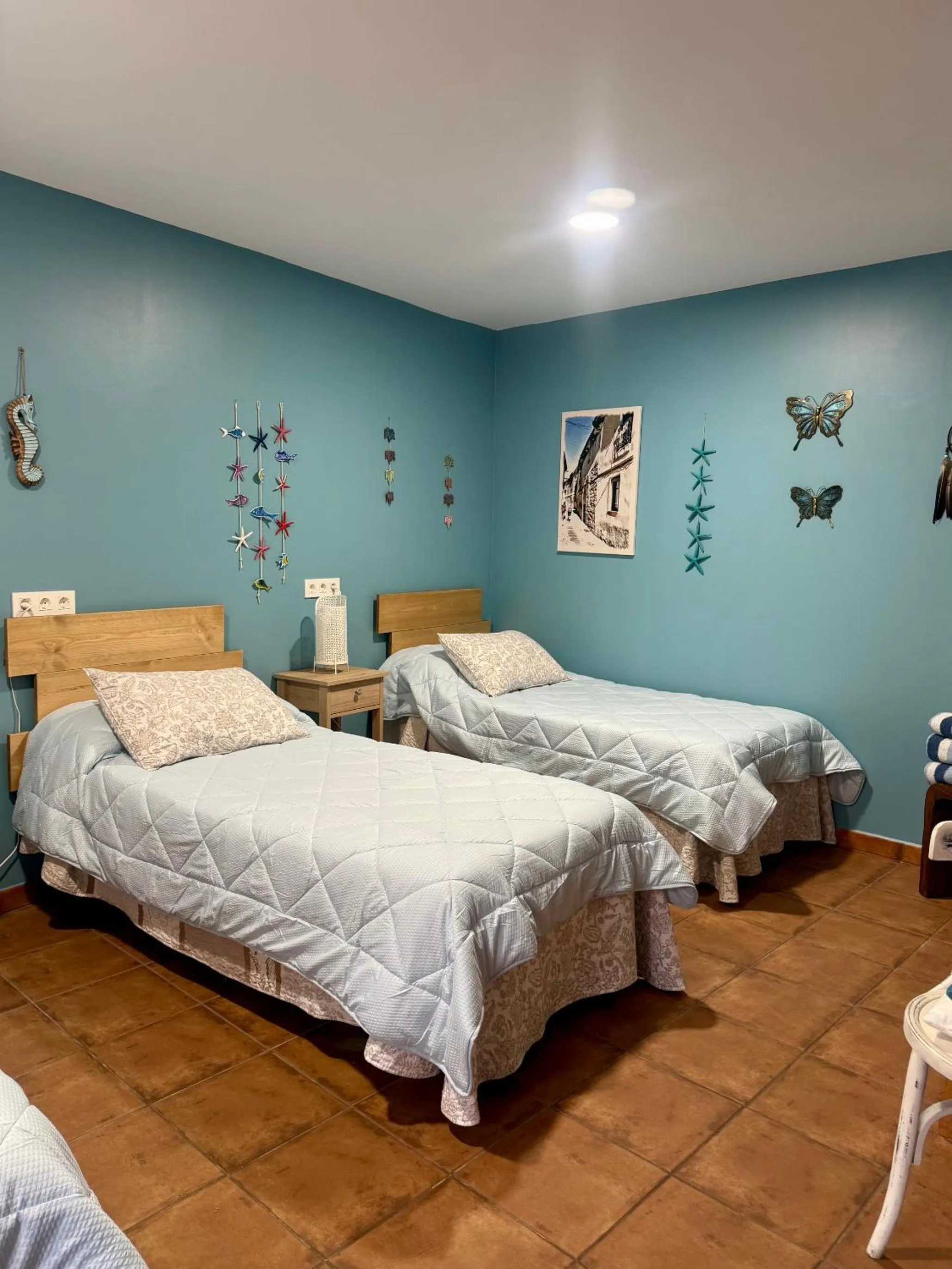 Bed in B&B Puente de Órbigo