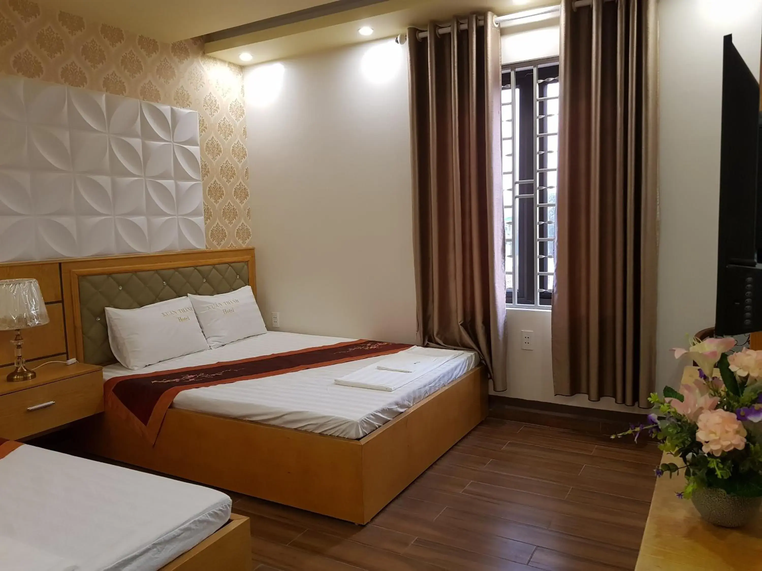 Bed in Xuan Thanh Hotel Bed in Xuan Thanh Hotel